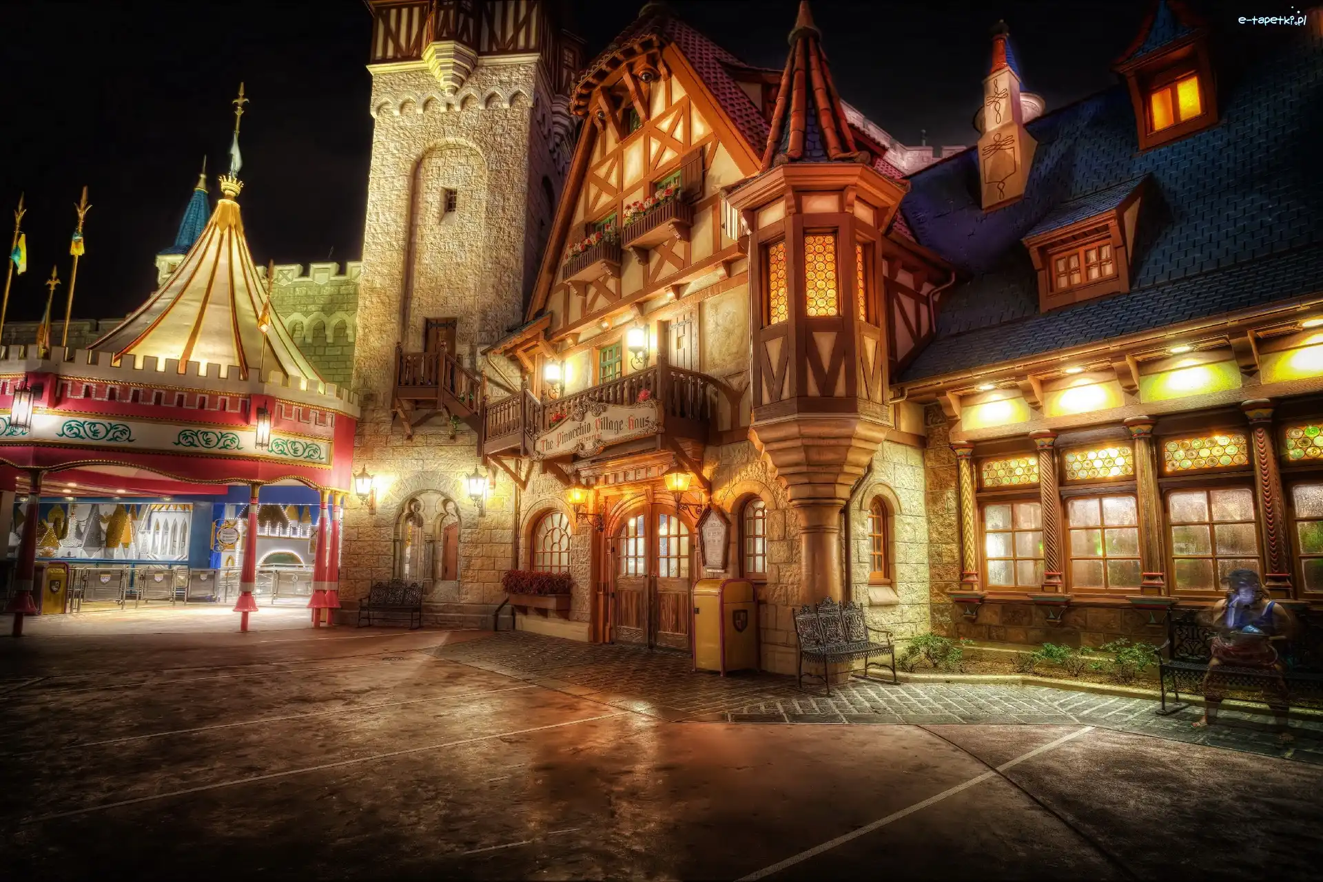Kalifornia, Disneyland, Dom