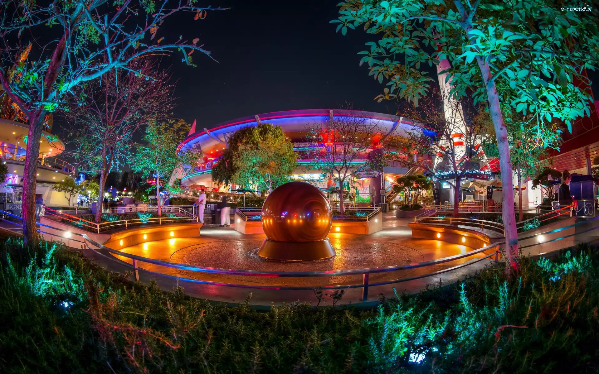 Rozrywki, Kalifornia, Disneyland, Park