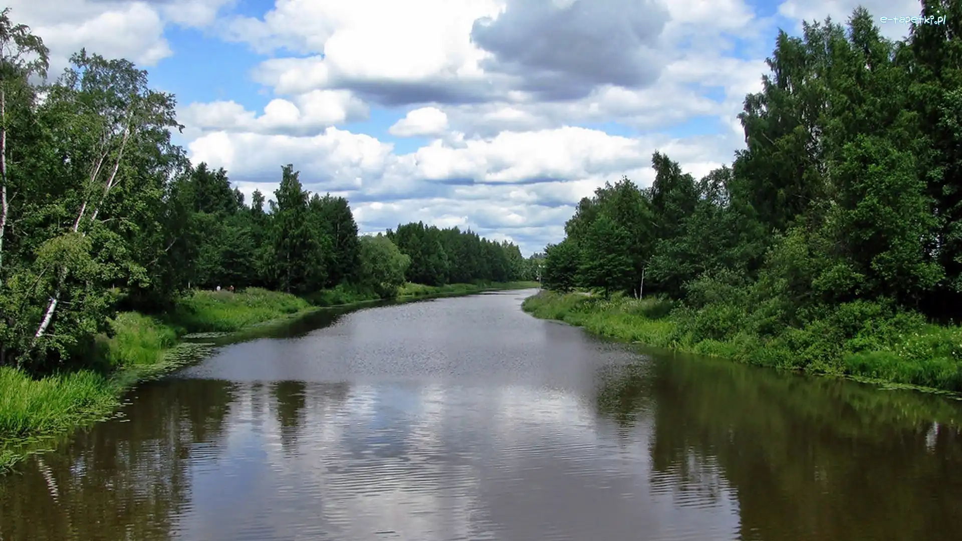 Vantaa, Obłoki, Las, Rzeka