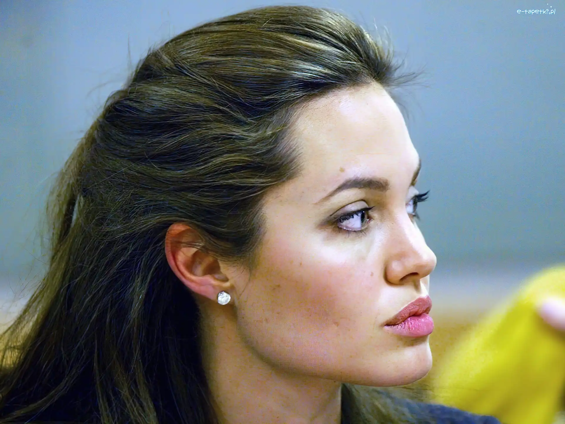 ciemne włosy, Angelina Jolie