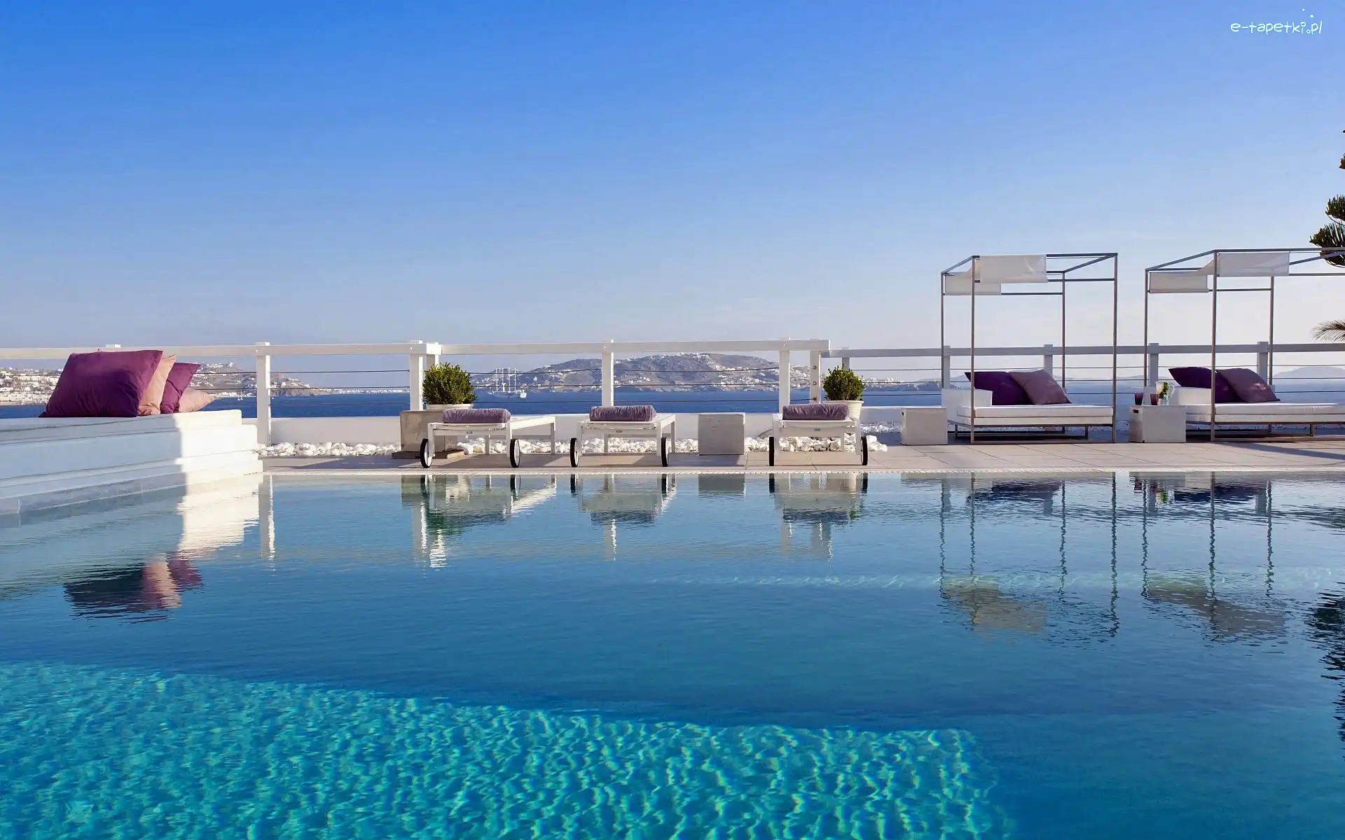 Hotel, Morze, Basen, Relaks, Wyspa