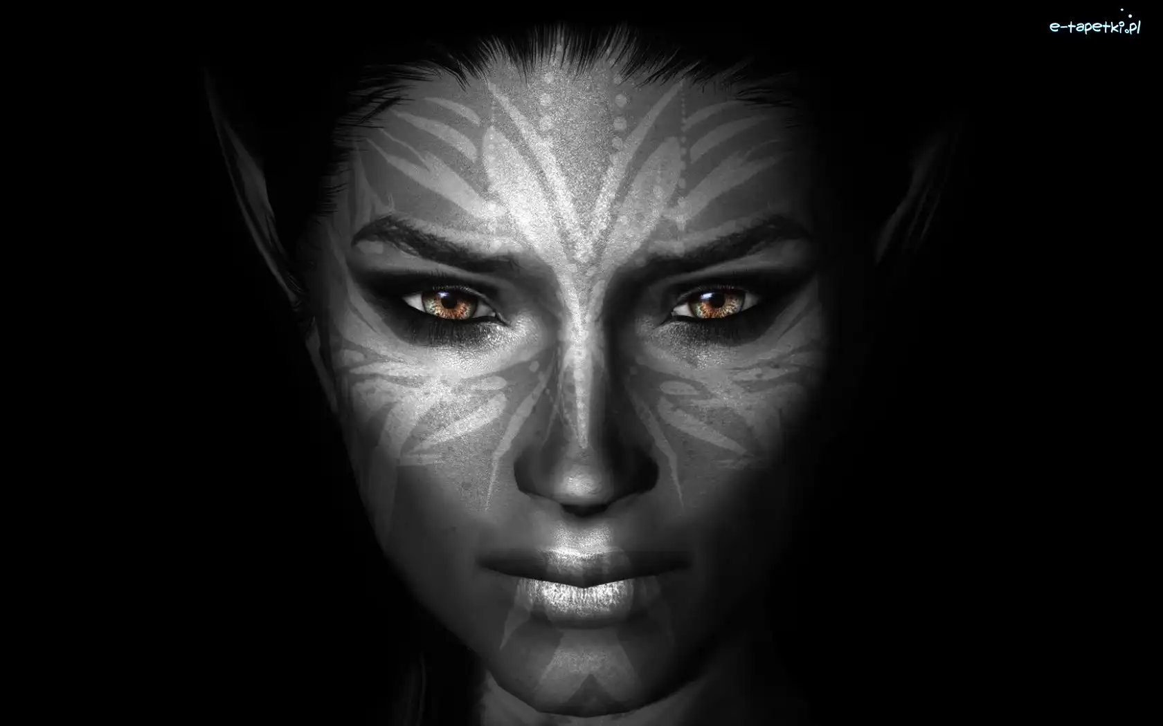 Elf, Fantasy, Makijaż, Kobieta