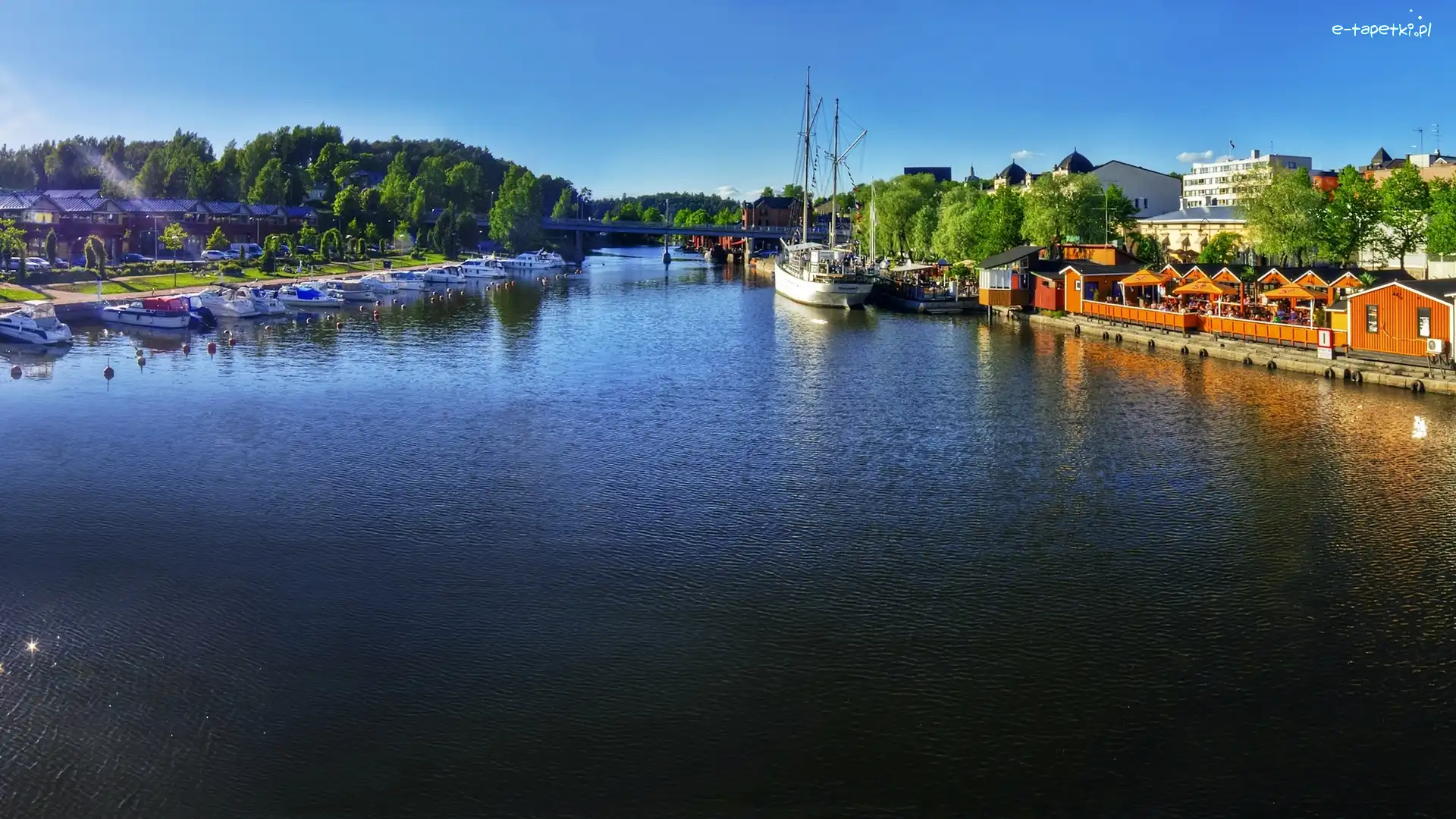 Panorama, Finlandia, Porvoo, Miasto