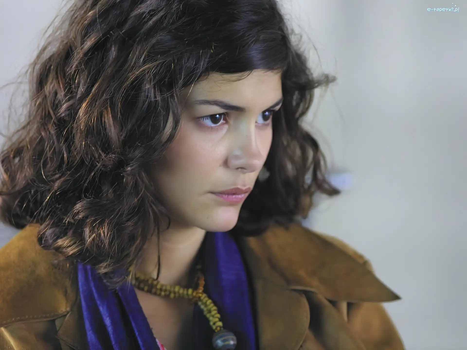 zamszowa kurtka, Audrey Tautou