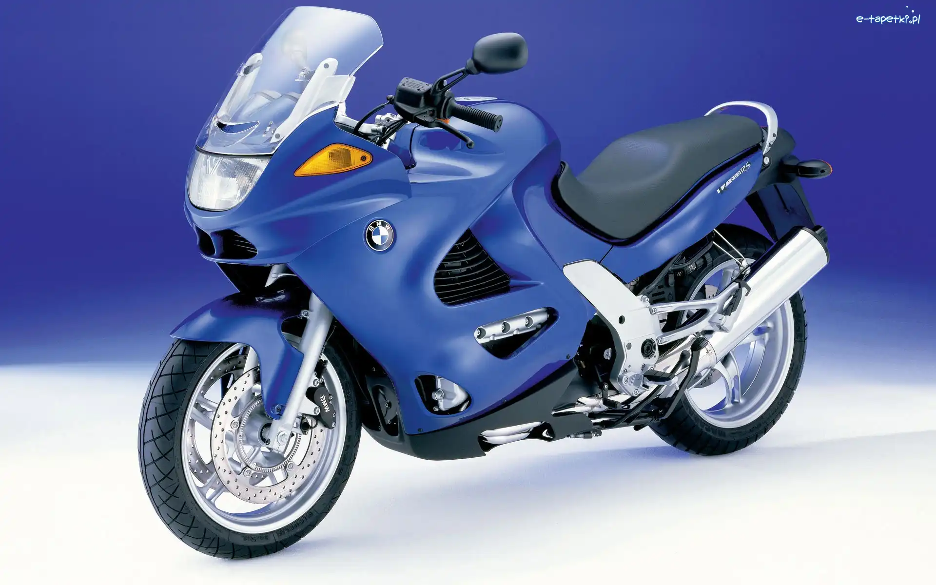 BMW K1200S, Motocykl, Niebieski