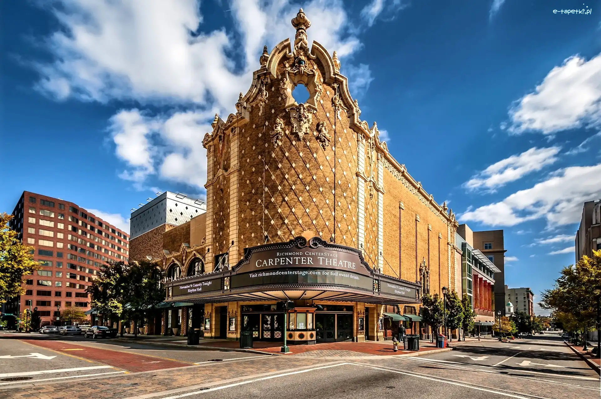 Centrum Sztuk Scenicznych, Stan Wirginia, Altria Theater, Teatr Altria, Richmond, Richmond CenterStage, Teatr Carpenter Theatre, Stany Zjednoczone