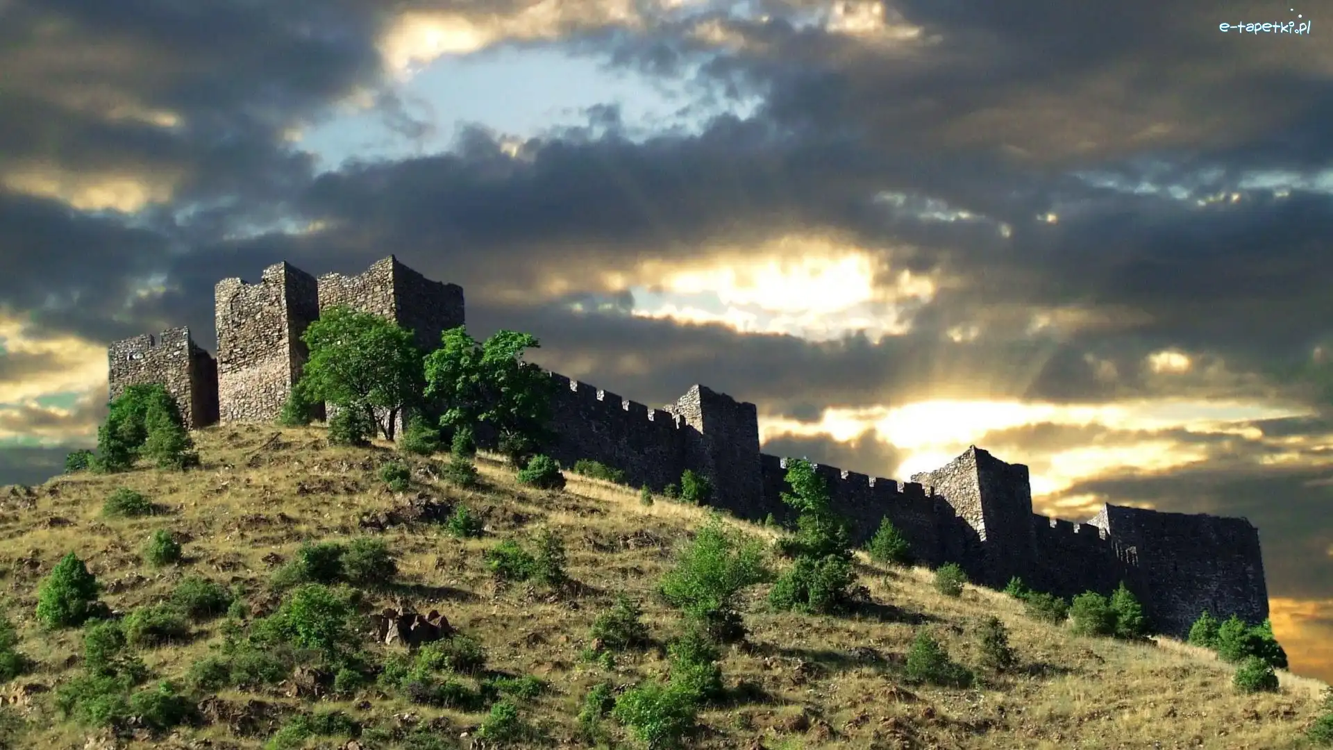 Zamek Maglič, Miasto Kralijevo, Twierdza, Wzgórze, Serbia