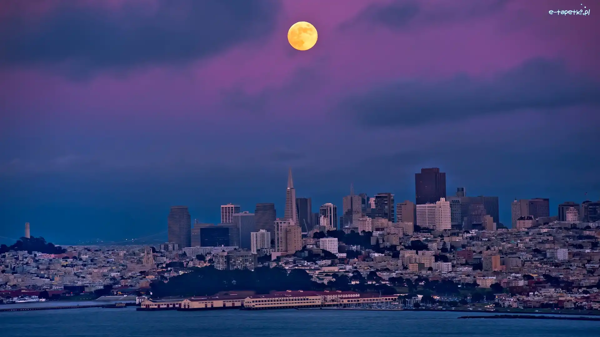 San Francisco, Noc, Miasto, Stany Zjednoczone