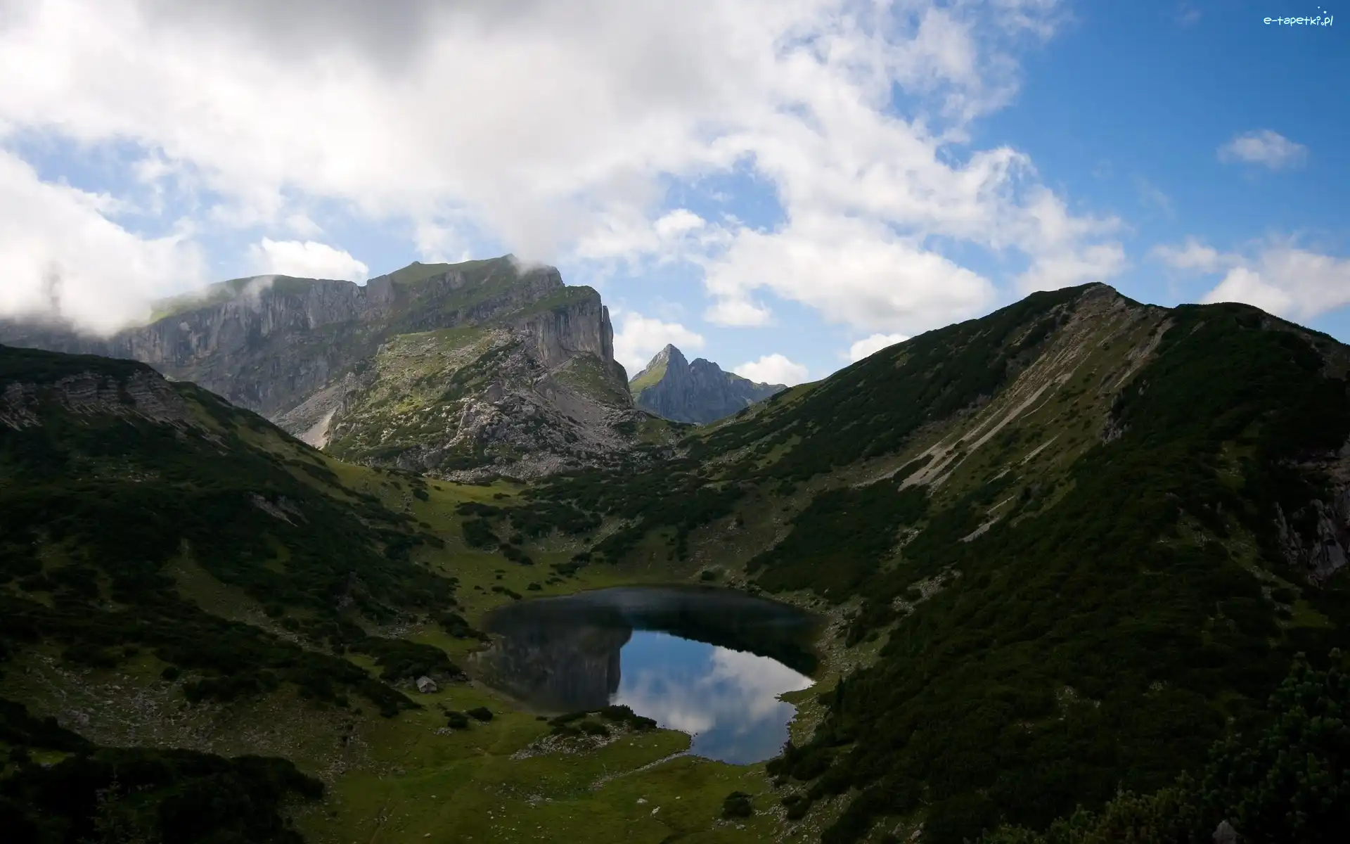 Chmury, Jezioro, Góry