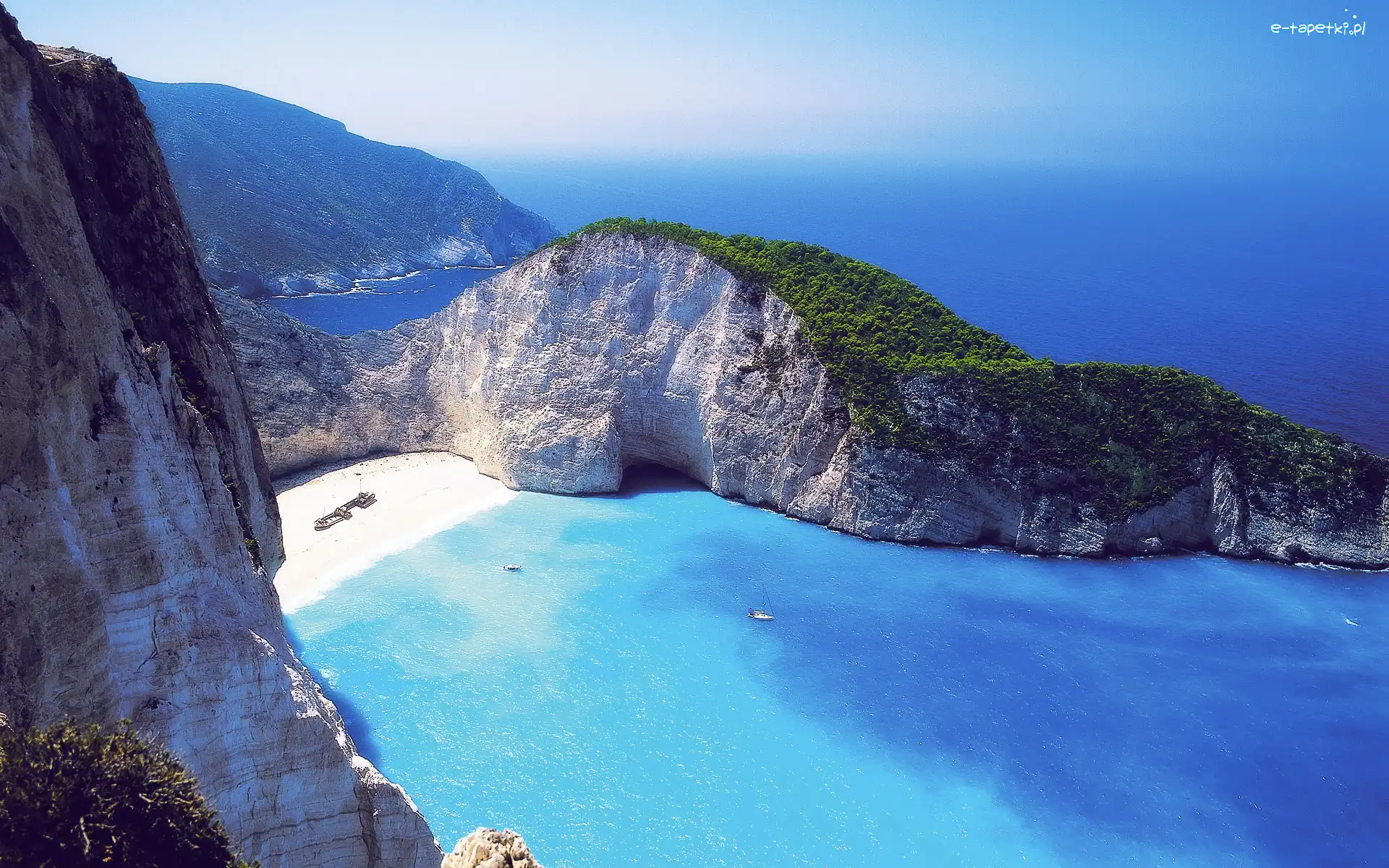 Wyspa, Morze, Zakynthos, Grecja