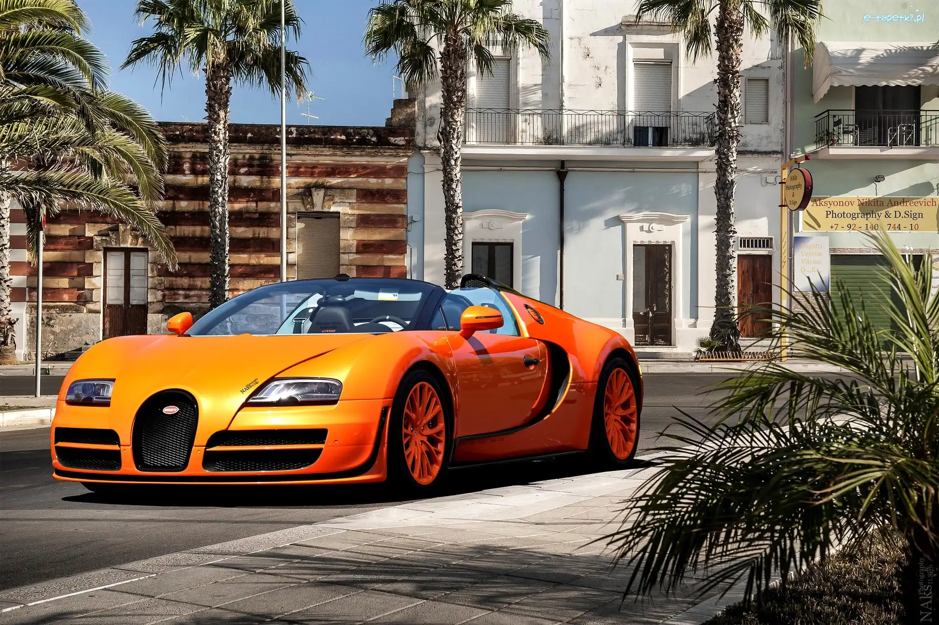 Palmy, Ulica, Bugatti Veyron Vitesse