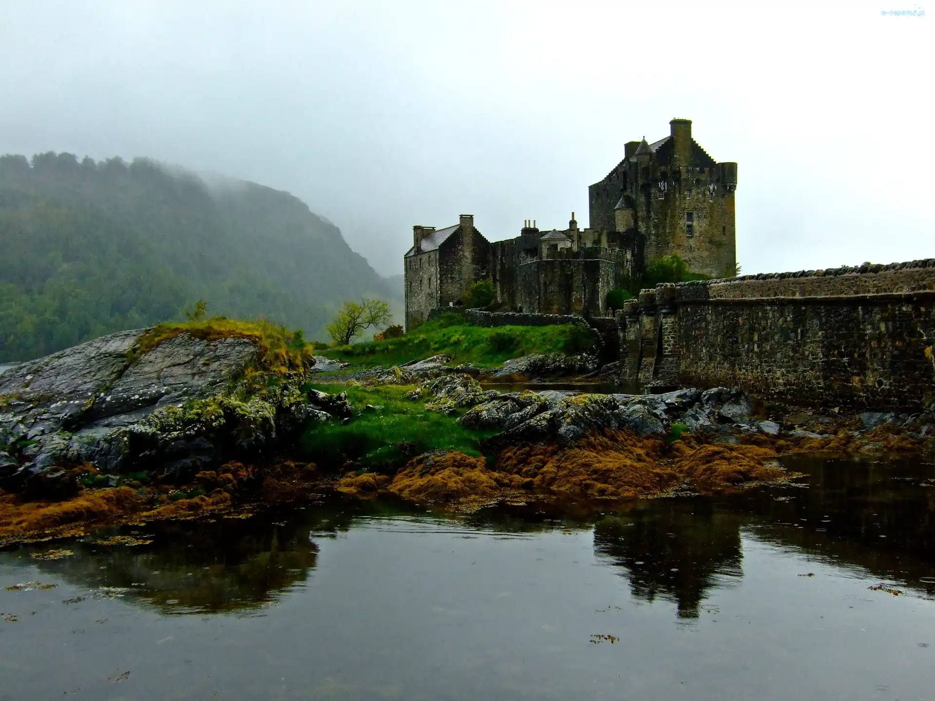 Wyspa Loch Duich, Szkocja, Region Highland, Zamek Eilean Donan
