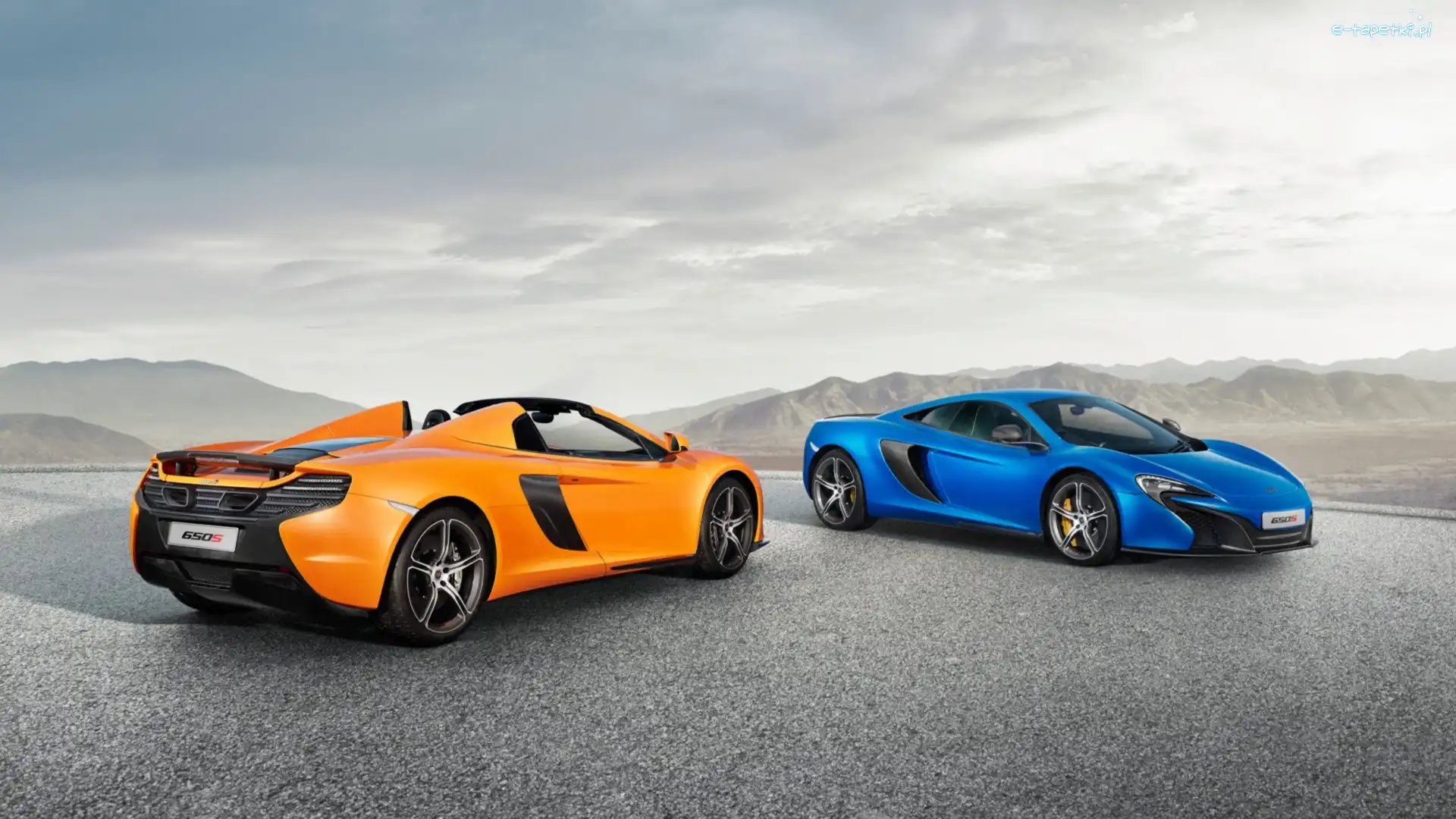 Samochody, 650S, McLaren, Góry, Droga