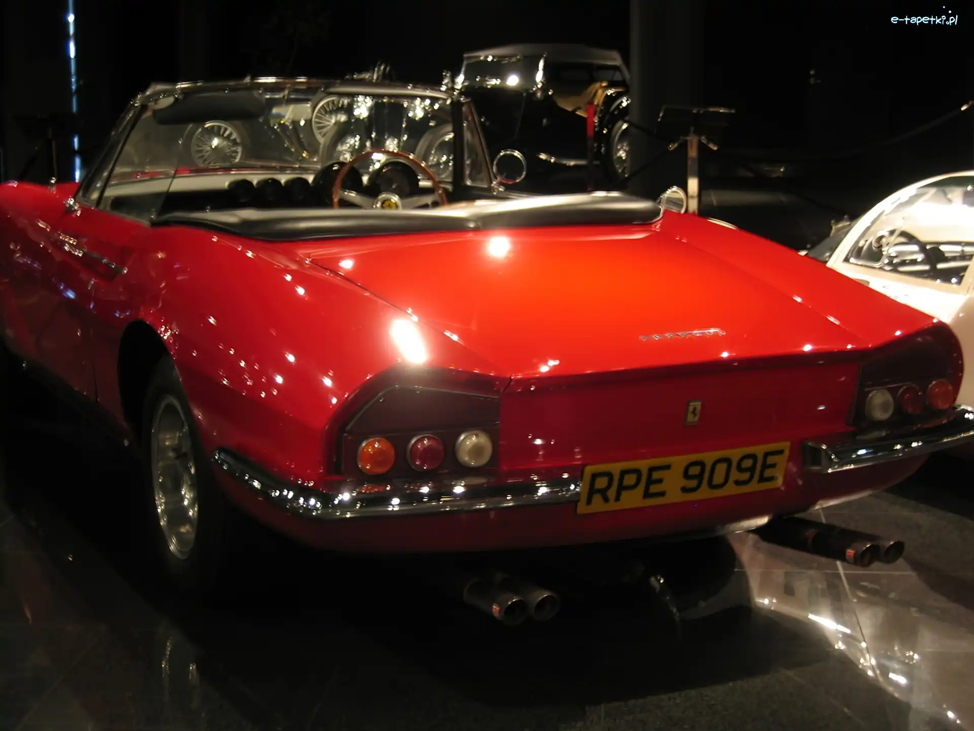 zderzak, światła , Ferrari