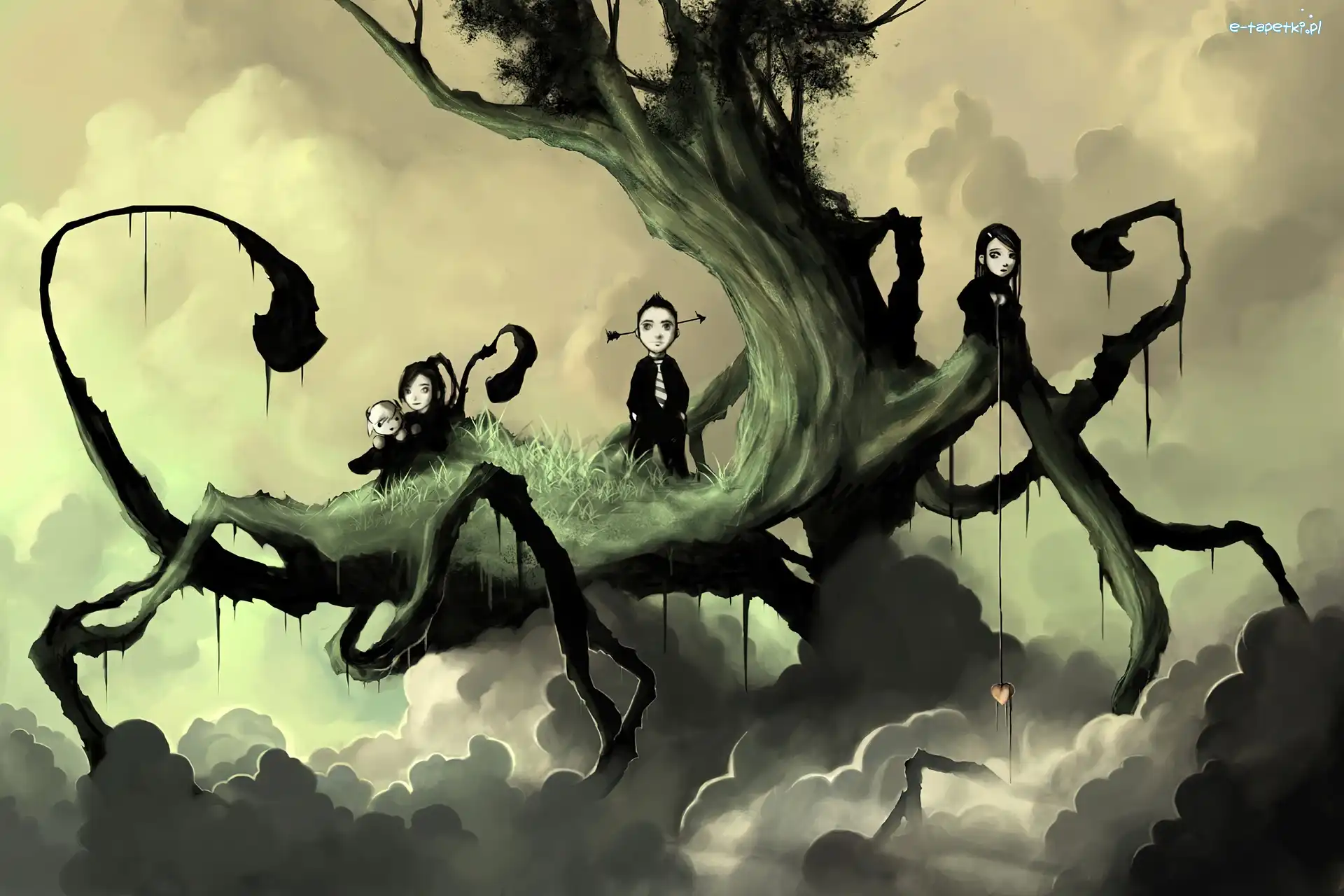 Dzieci, Drzewo, Cyril Rolando