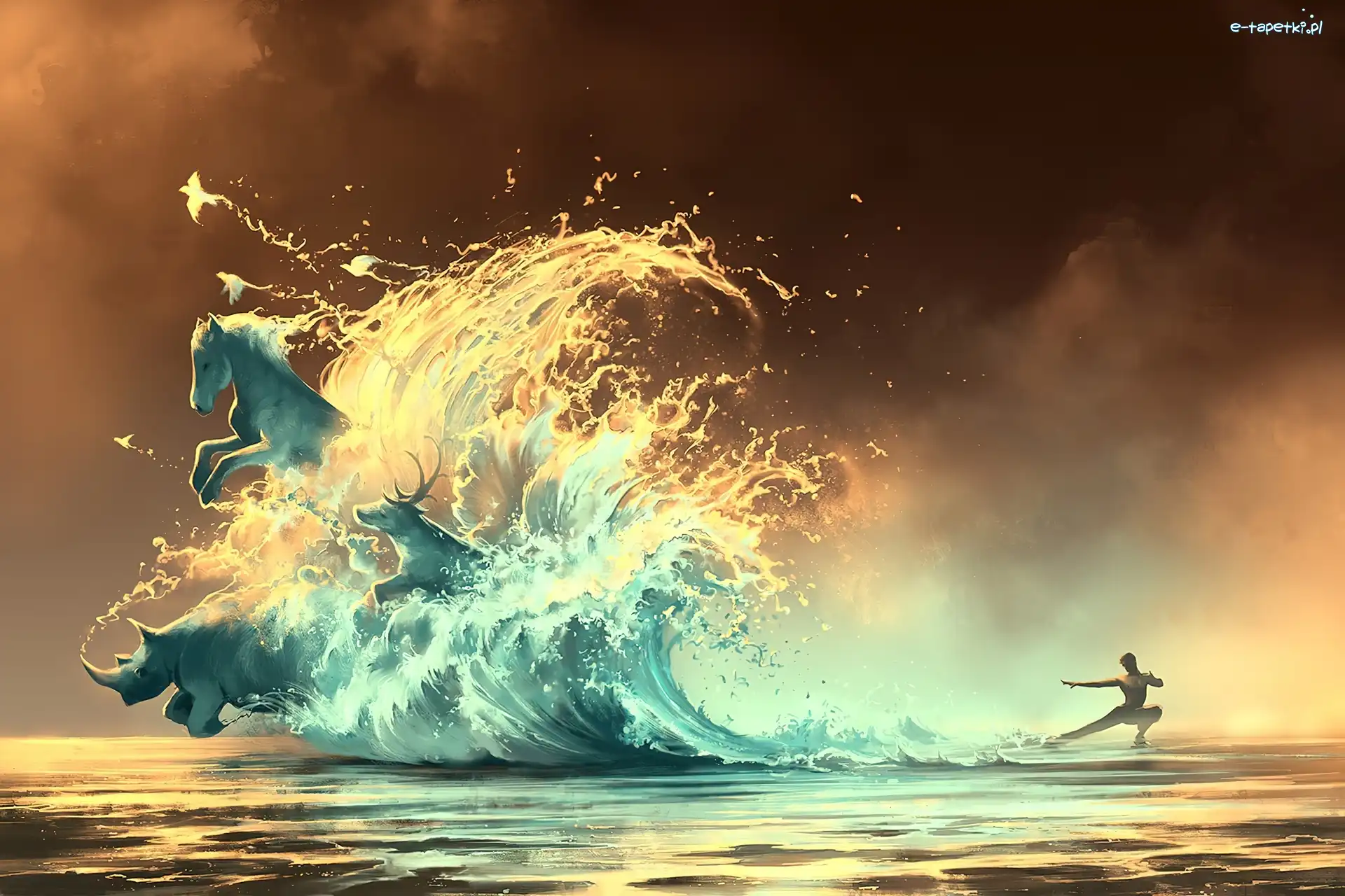 Fala, Mężczyzna, Cyril Rolando