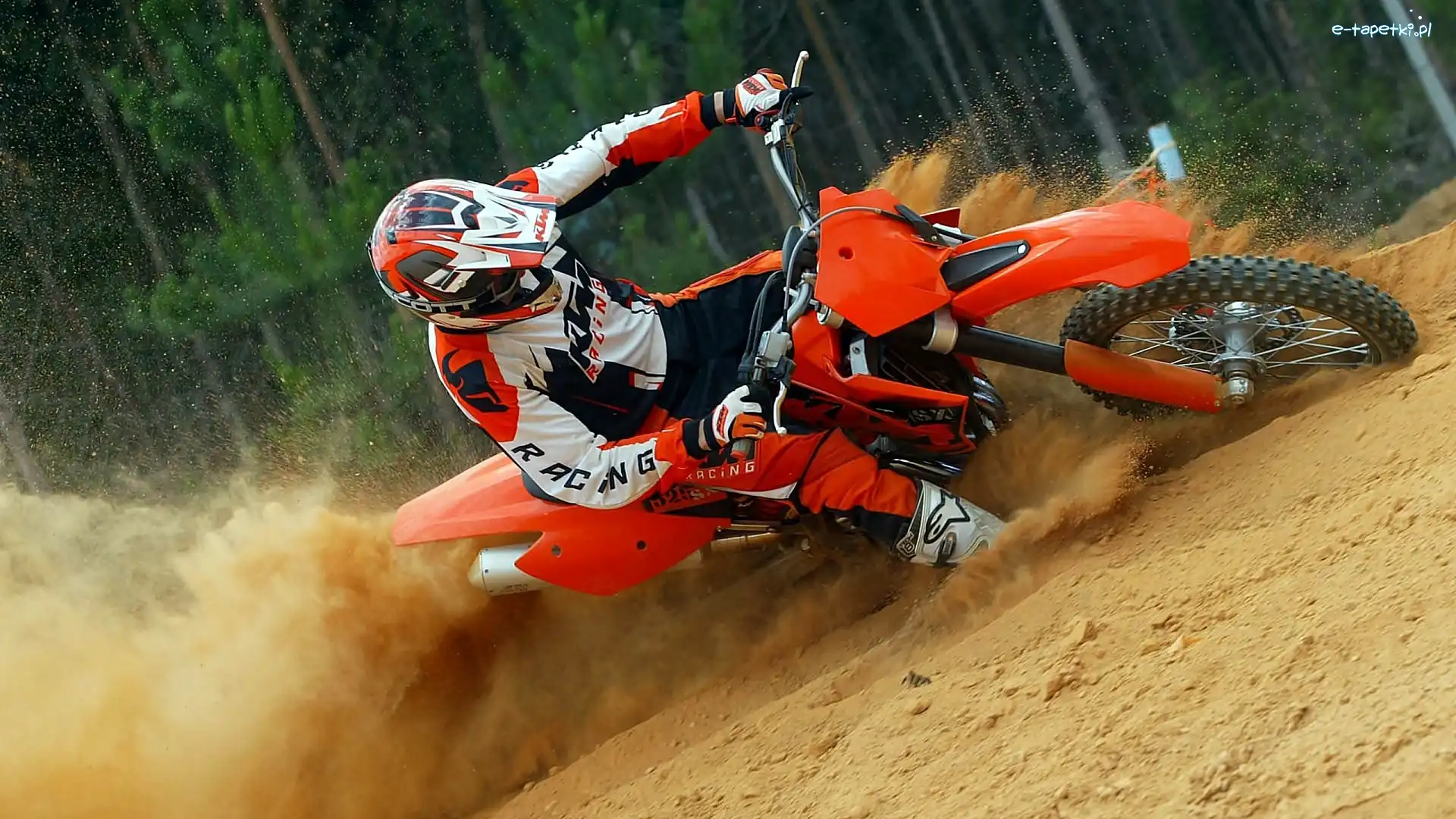 Zawodnik, Motocross, Las