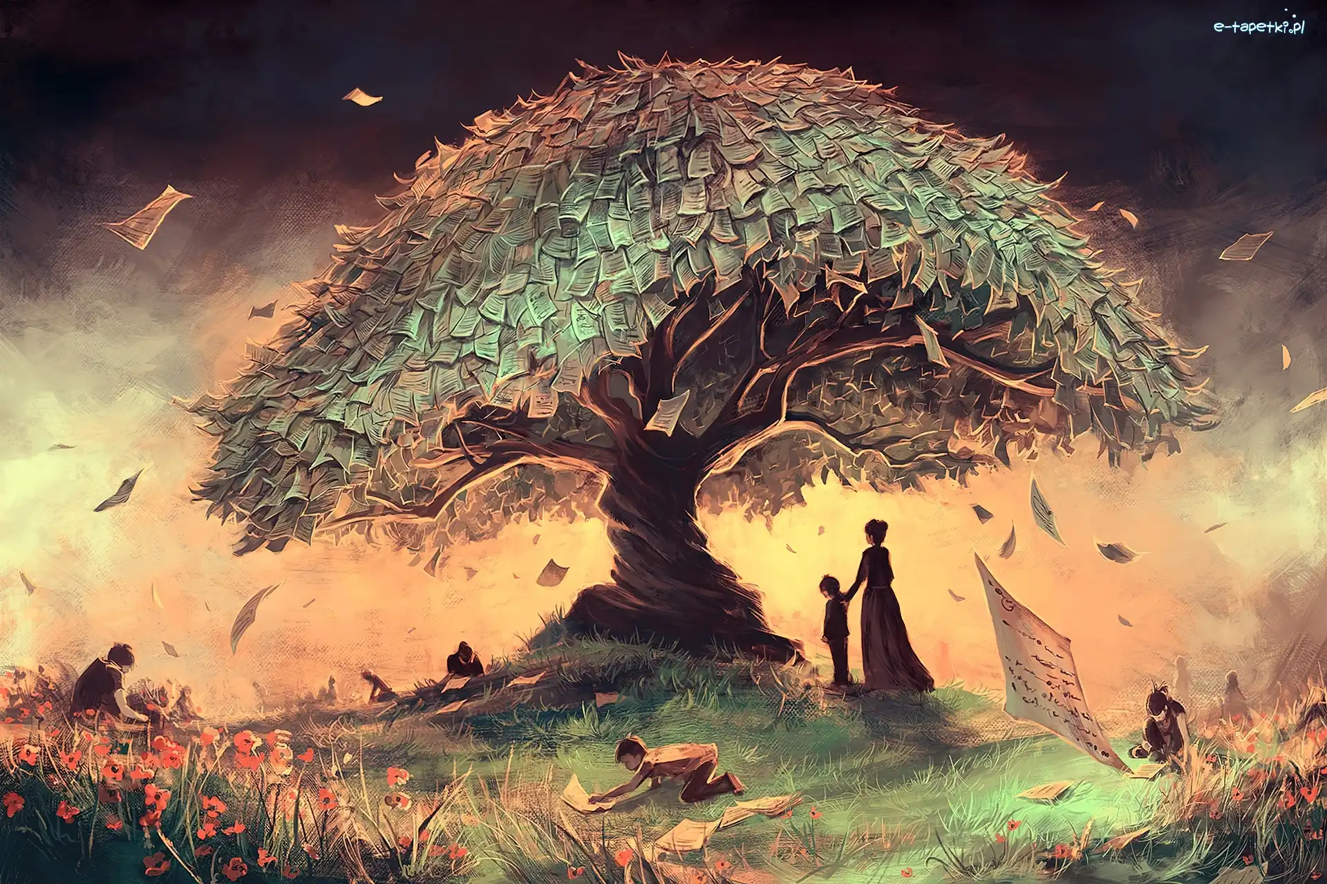 Ludzie, Drzewo, Cyril Rolando