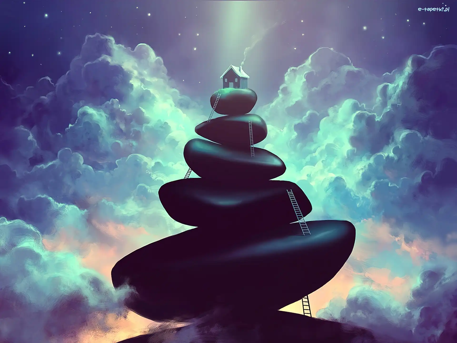 Kamienie, Dom, Cyril Rolando