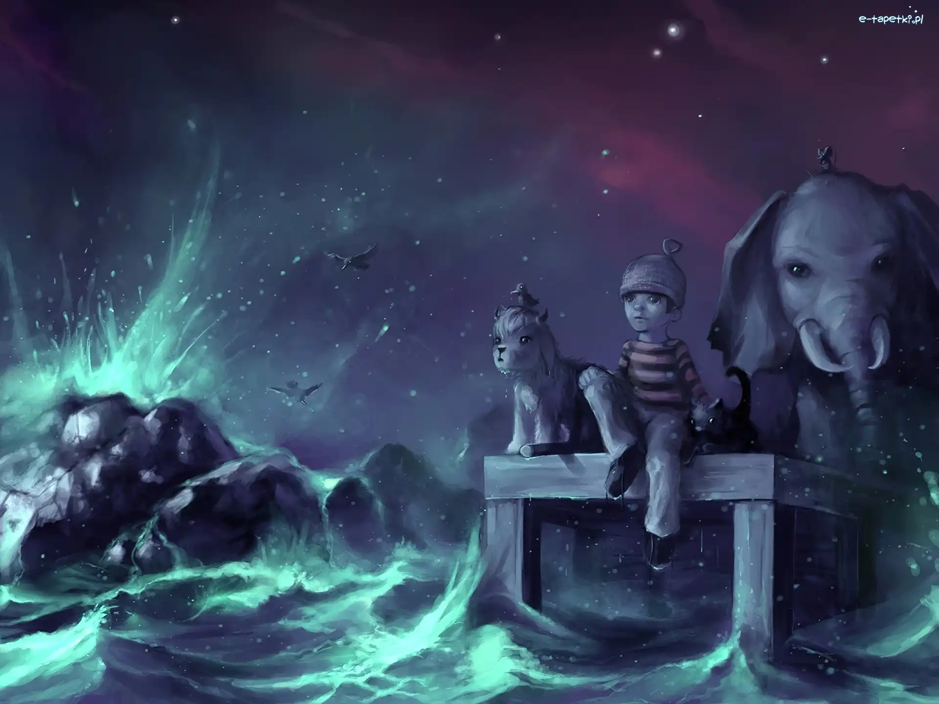 Zwierzęta, Chłopiec, Cyril Rolando