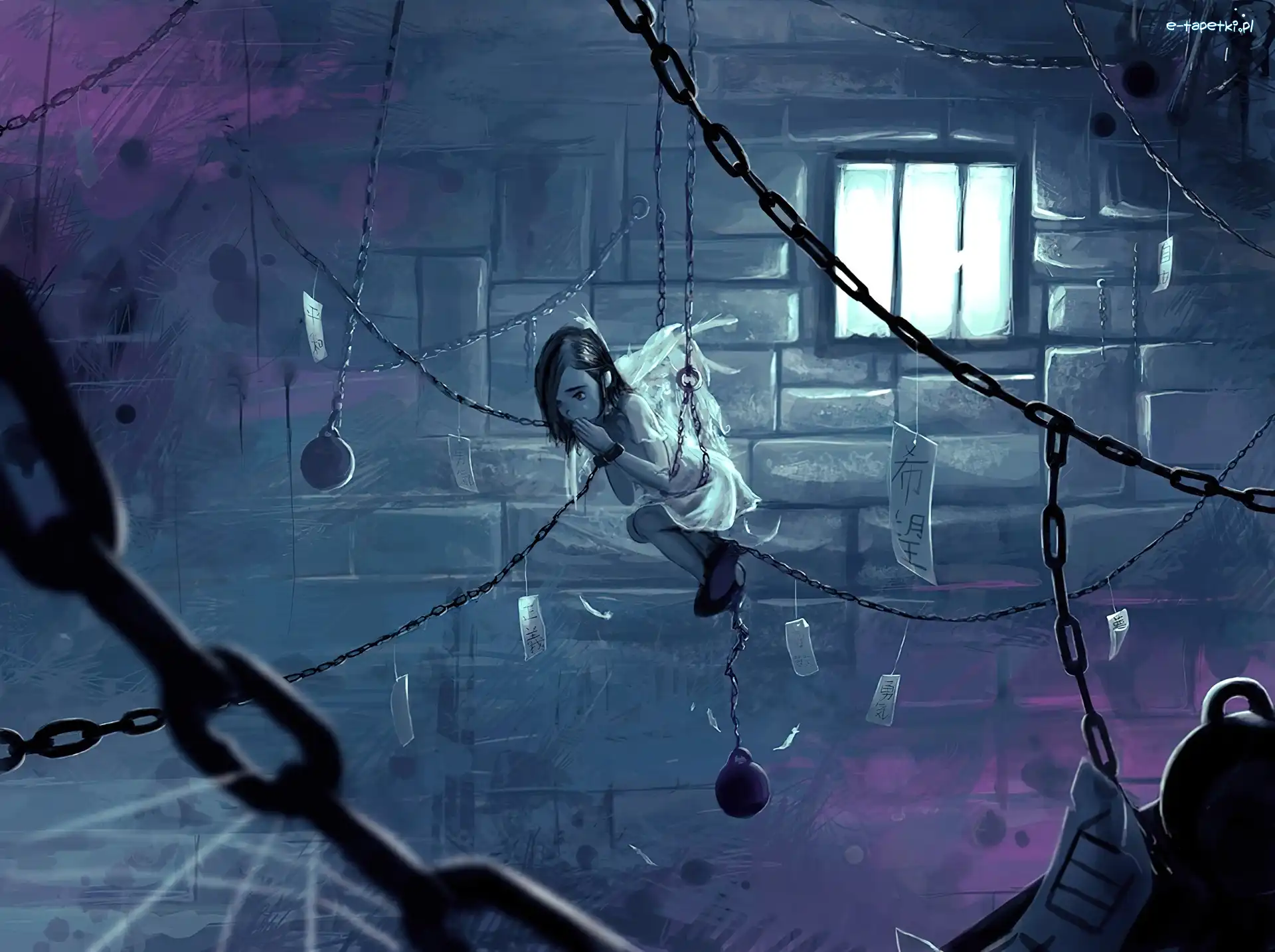 Łańcuchy, Dziewczynka, Cyril Rolando