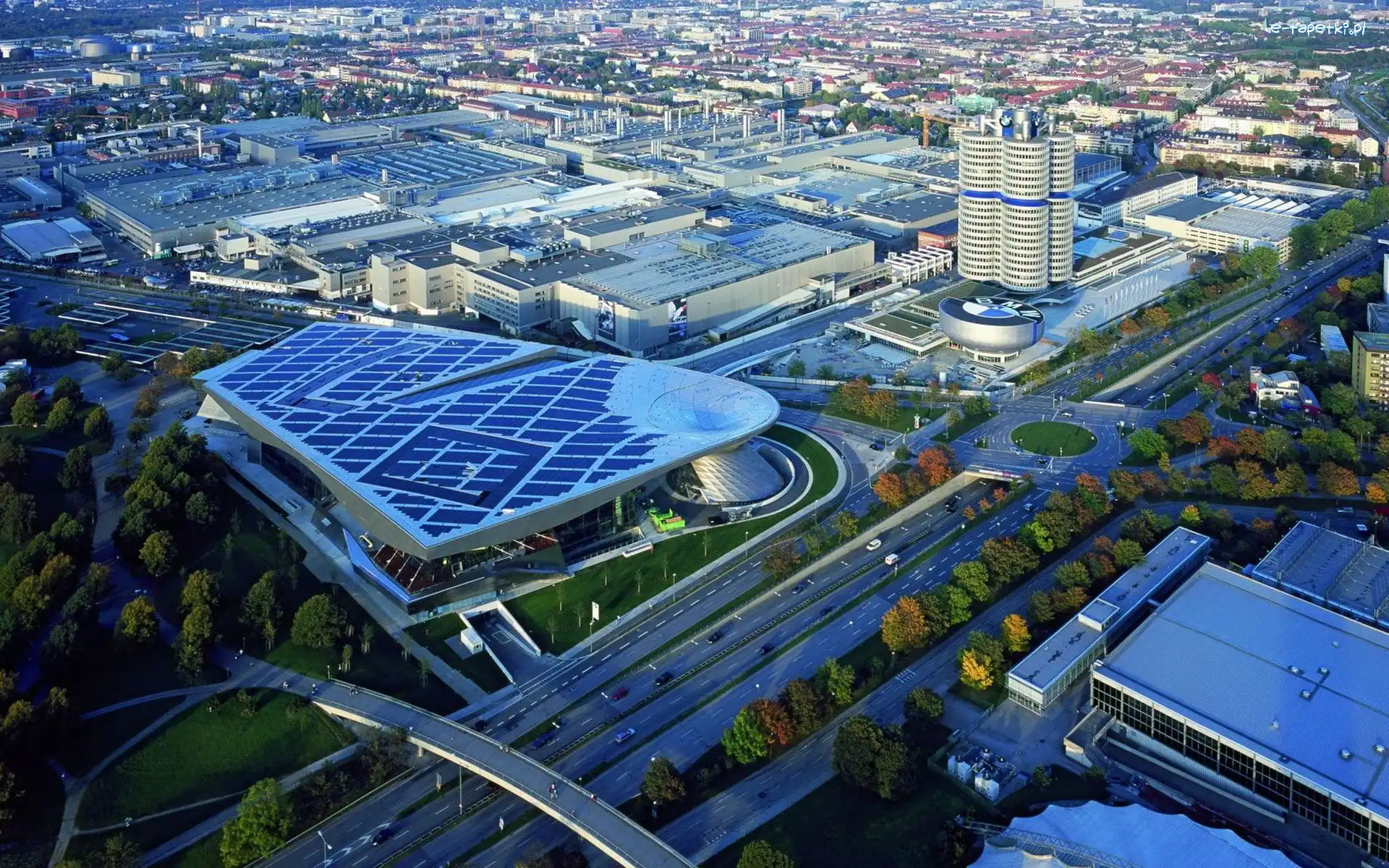 Drogi, BMW, Fabryka, Miasto
