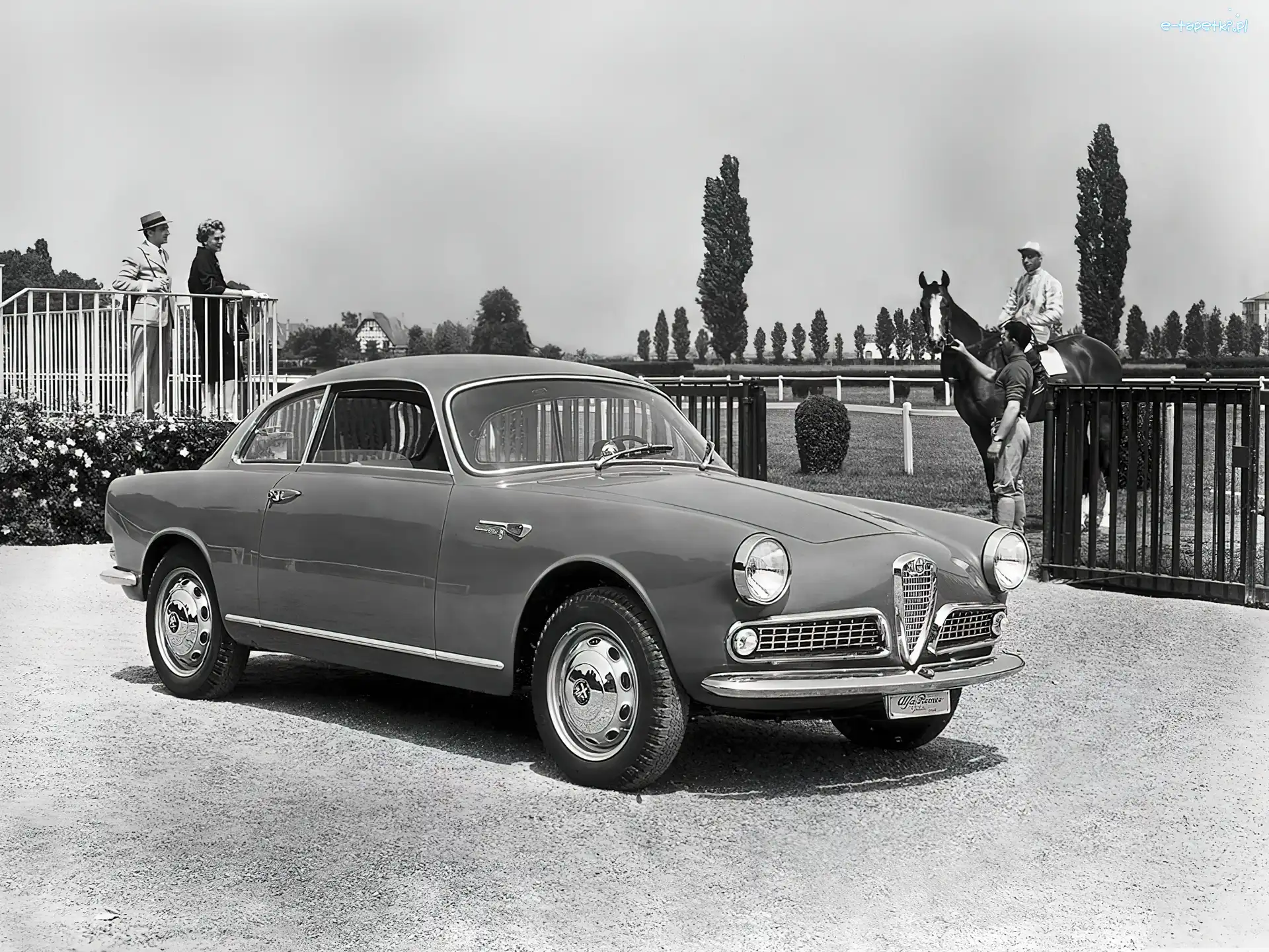 Alfa Romeo, światła, koła , maska, opony