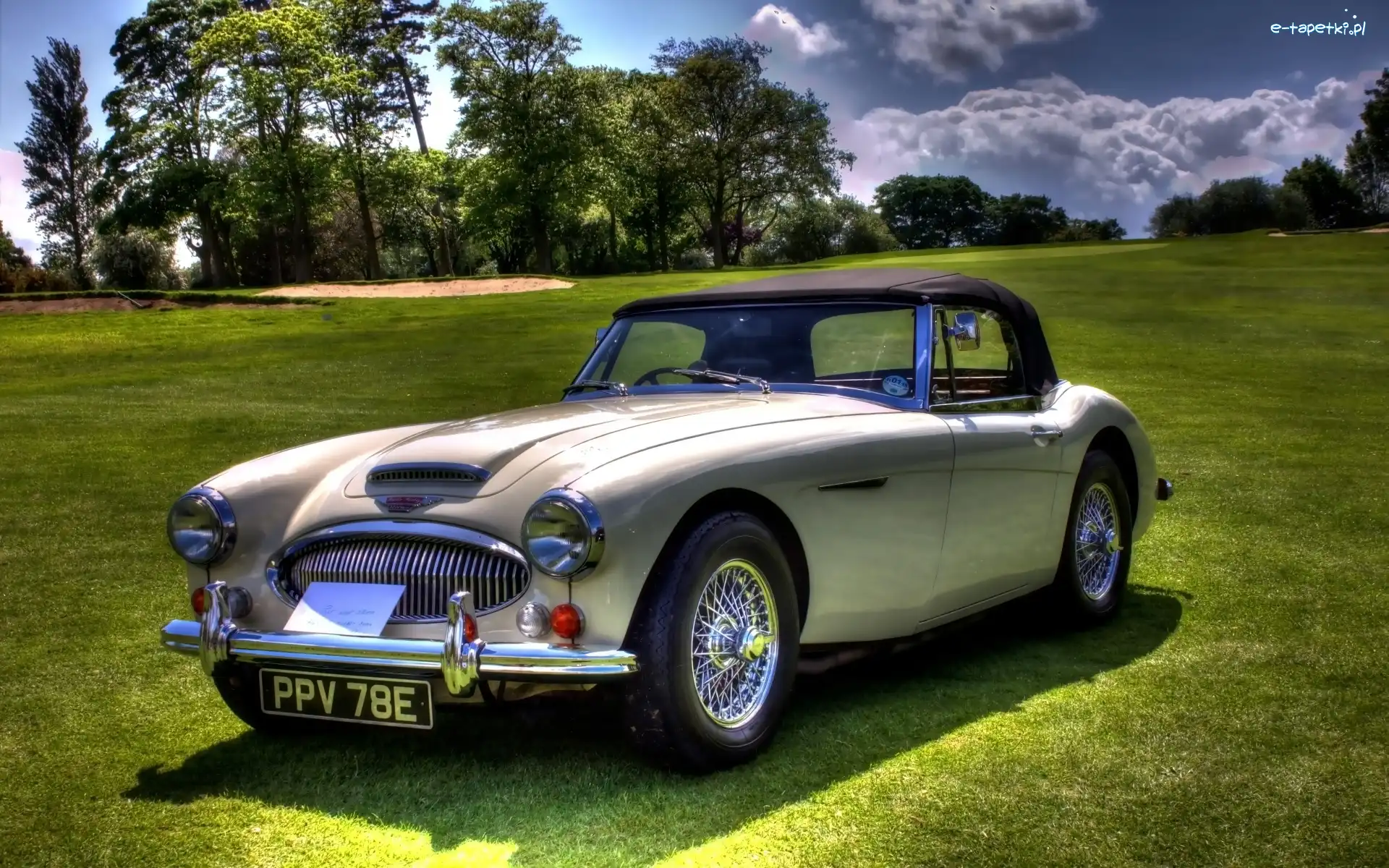 Samochód, Brytyjski, Zabytkowy, Sportowy, Healey 3000, Austin
