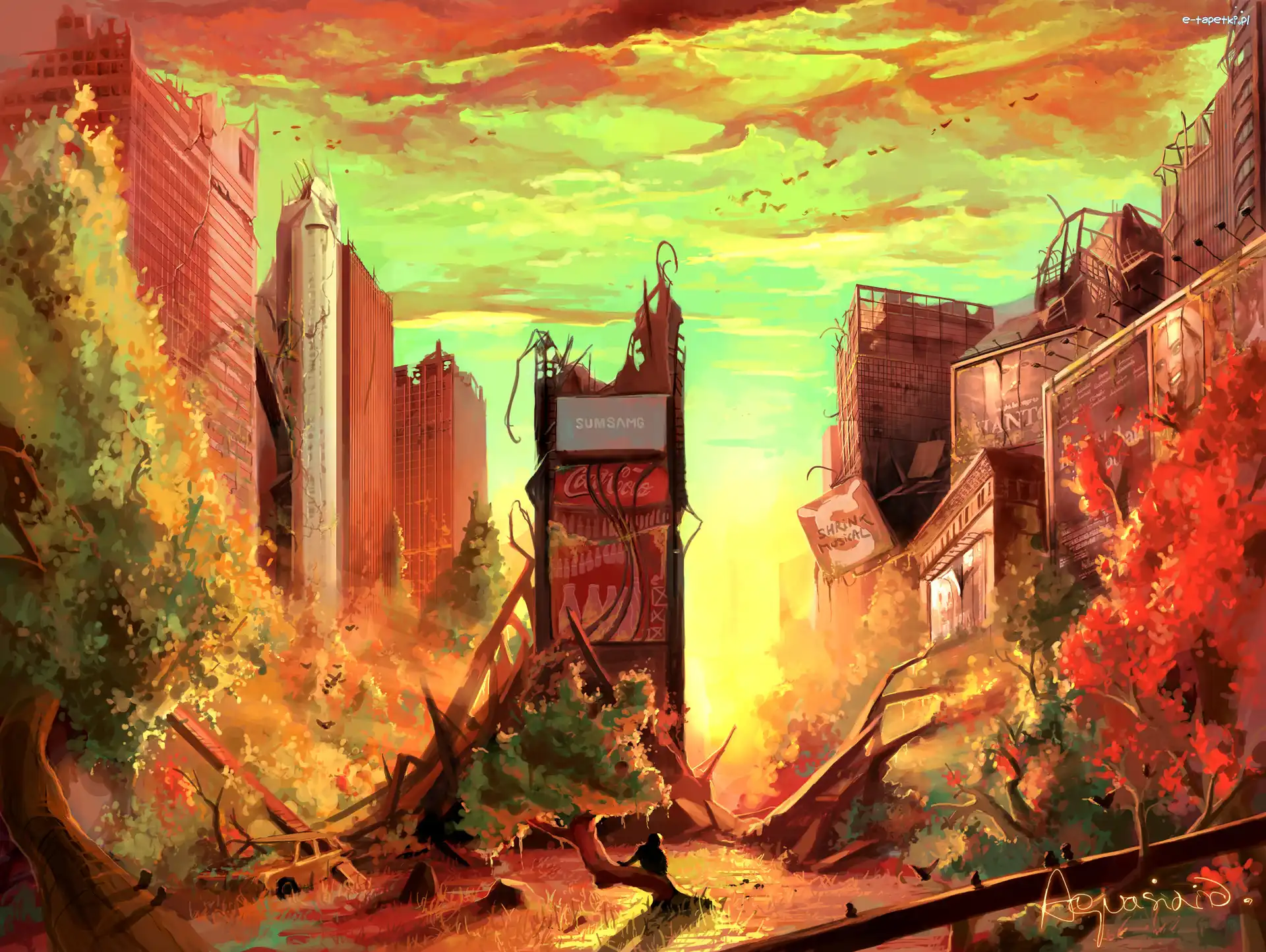 Miasto, Zniszczone, Cyril Rolando