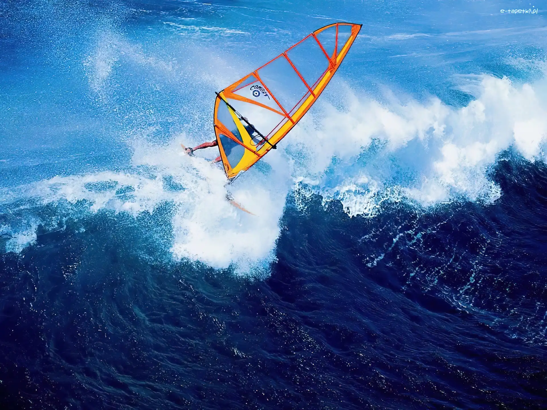 deska na fali, Windsurfing