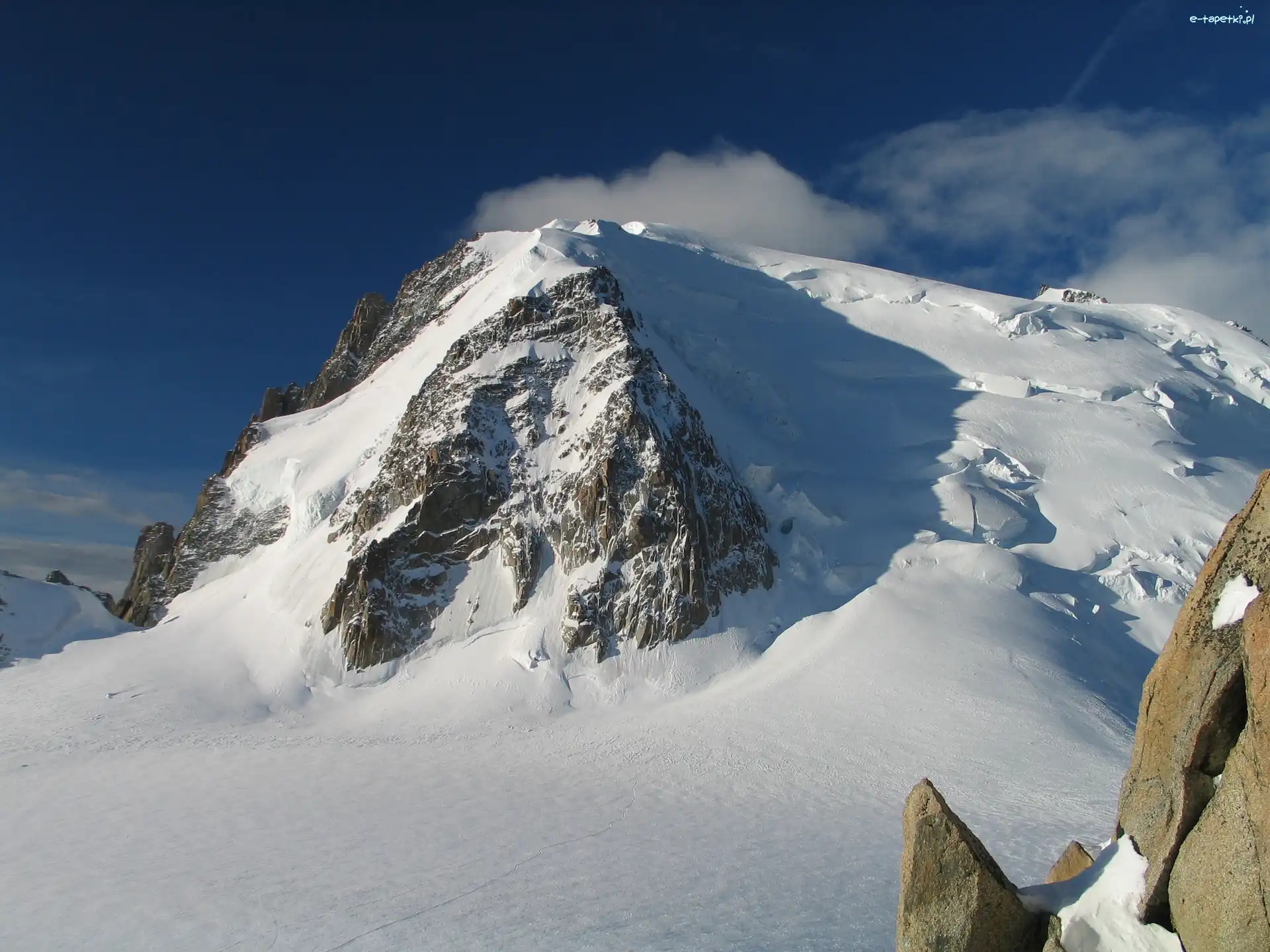 Szczyt, Śnieg, Mont Blanc
