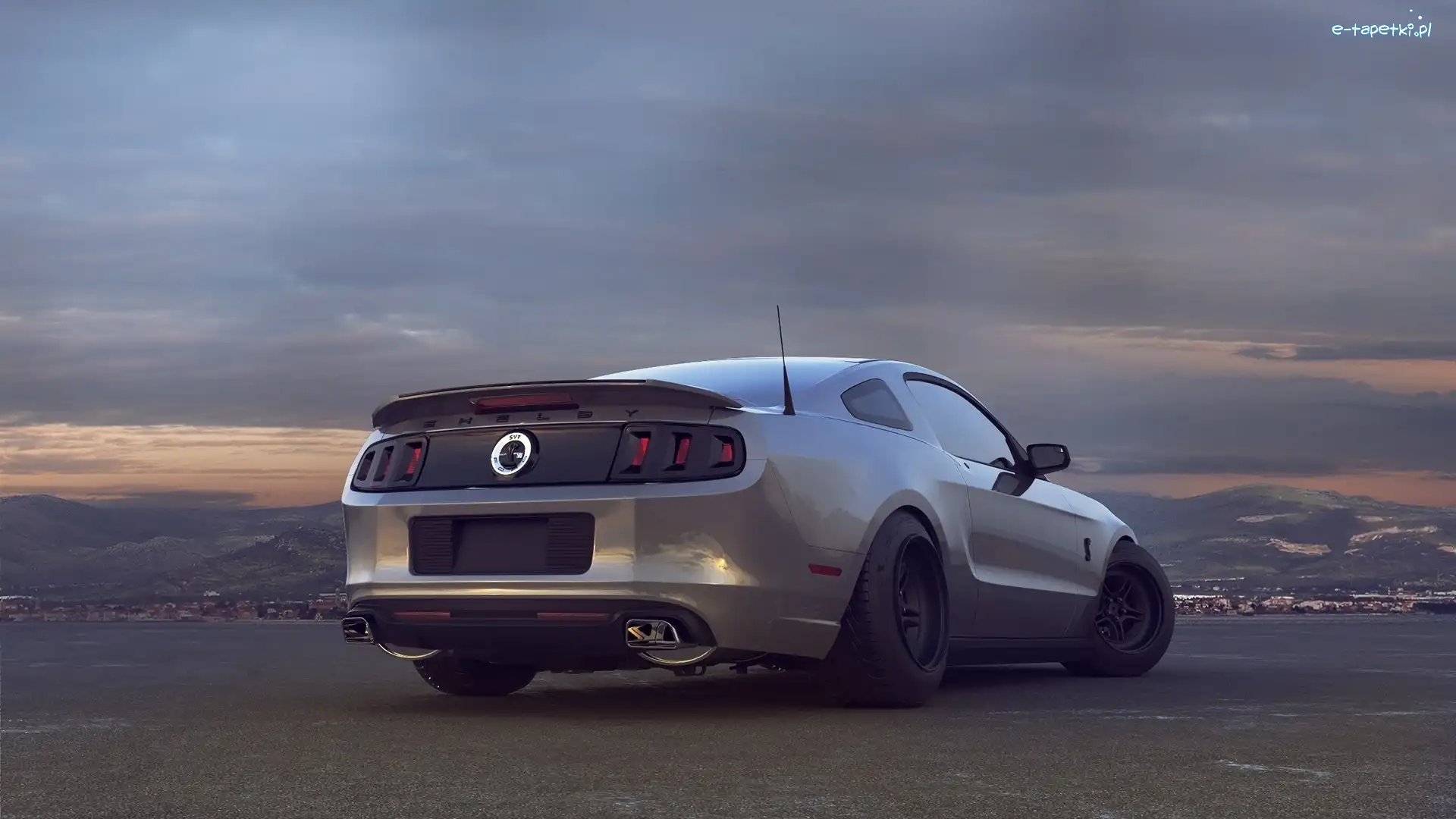 Horyzont, Shelby, GT 500, Mustang, Ford, Góry, Droga