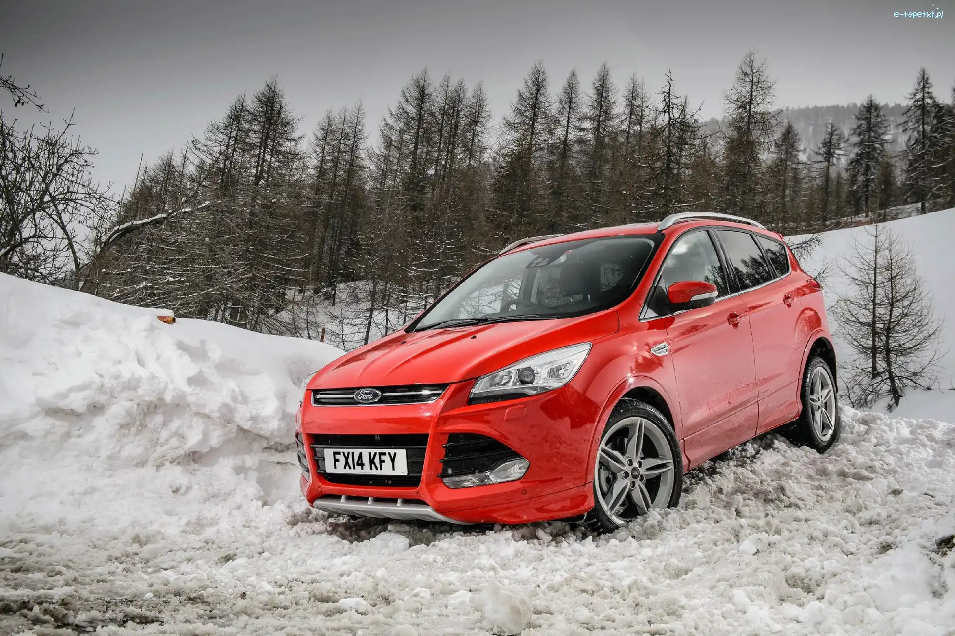 Śnieg, Ford Kuga