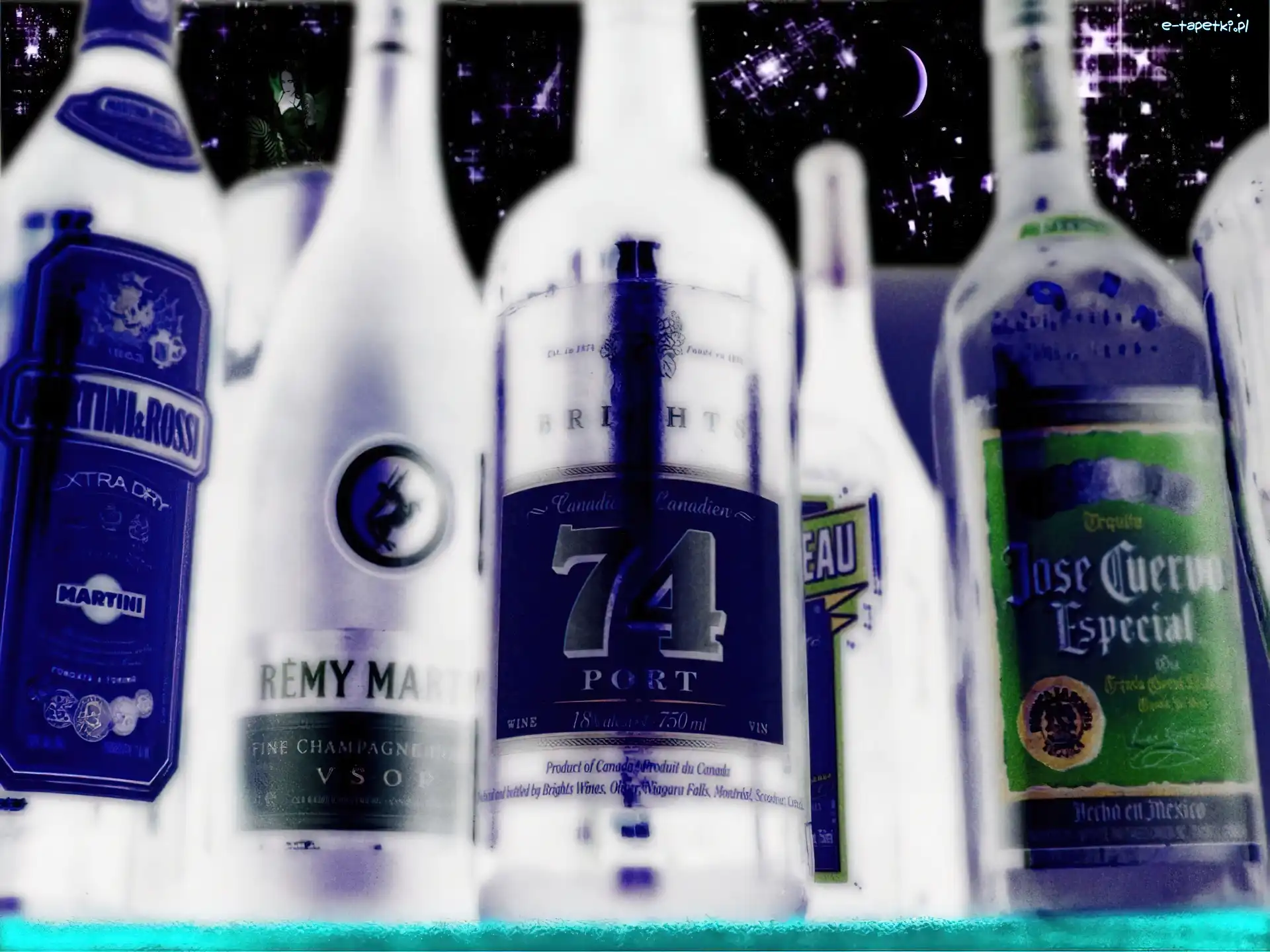 butelki, Vodka