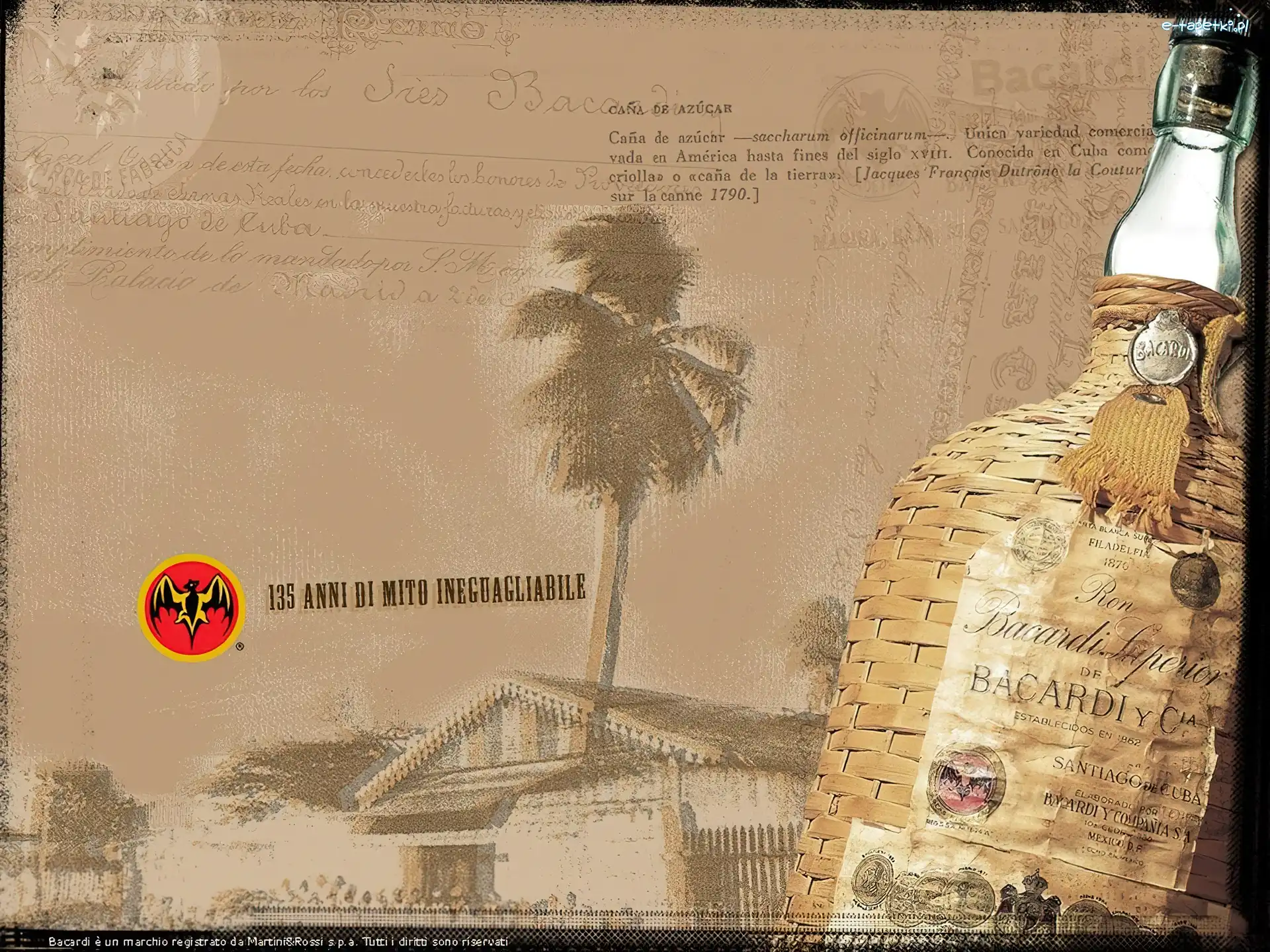 palma, Bacardi, Rum