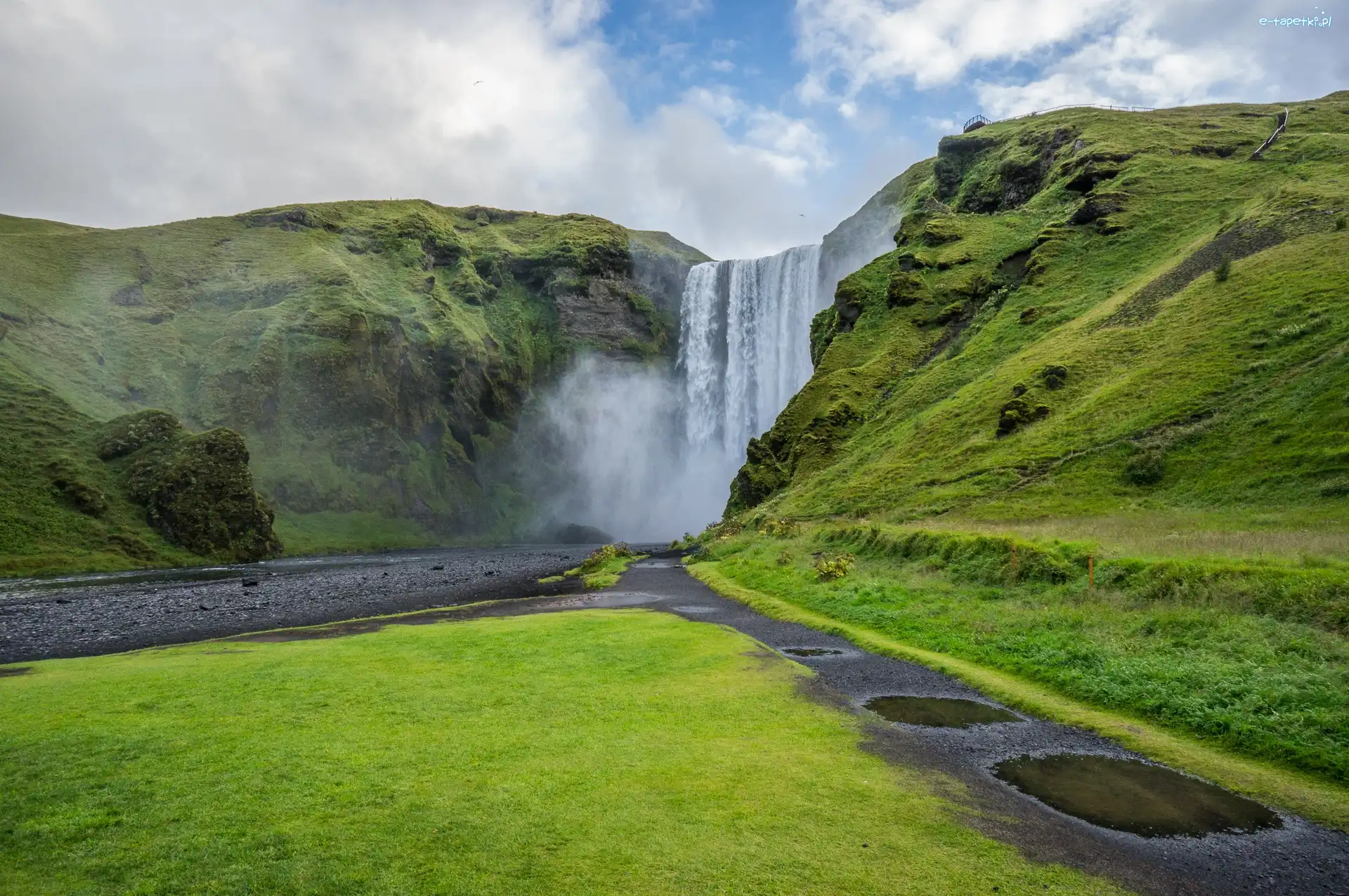 Islandia, Wodospad