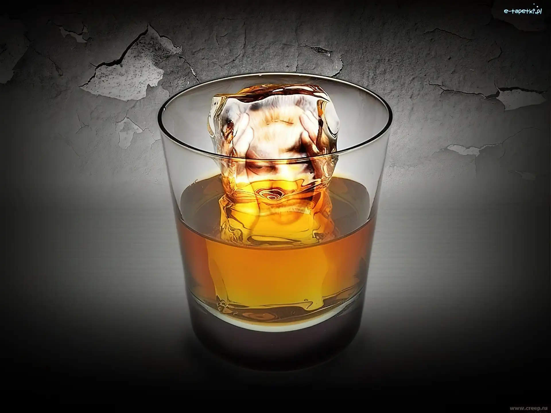 kostka lodu, Drinki