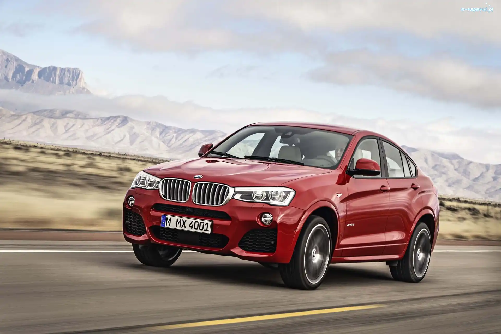 Góry, Droga, Bmw X4