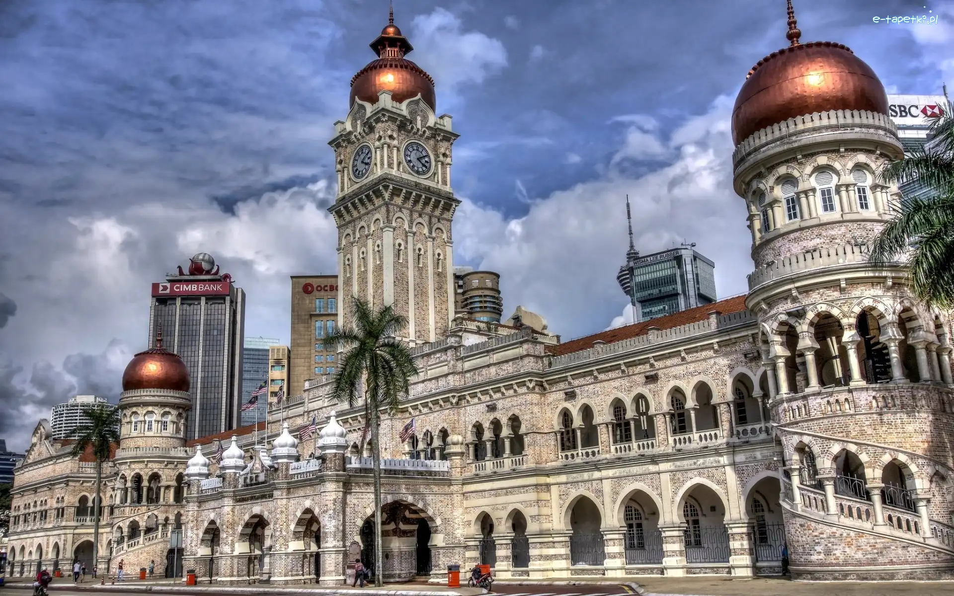 Sułtan Abdul Samad, Malezja, Kuala Lumpur, Pałac