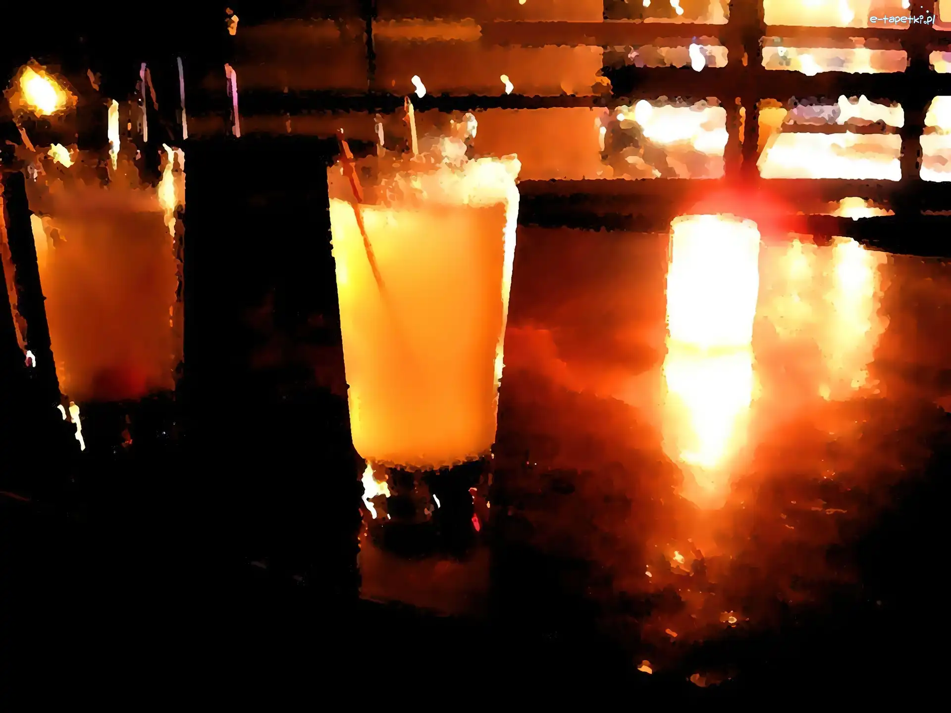 szklanki, Drinki