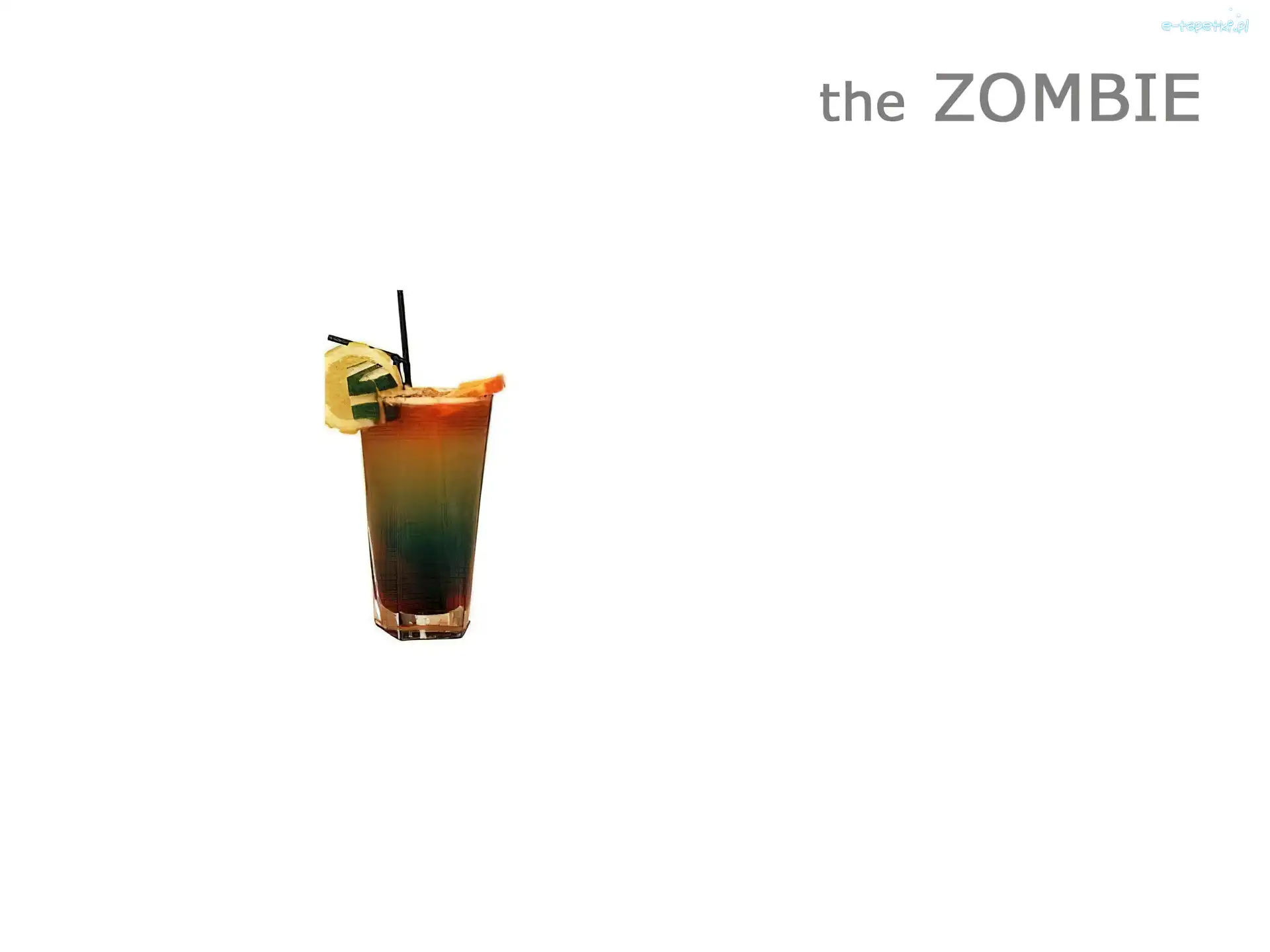 kolorowy drink, Drinki