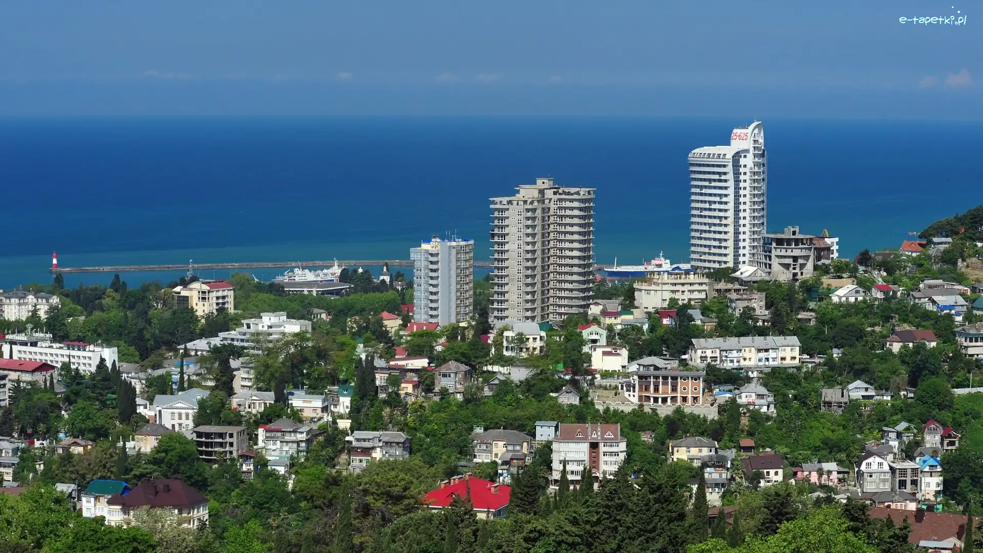 Panorama, Rosja, Soczi