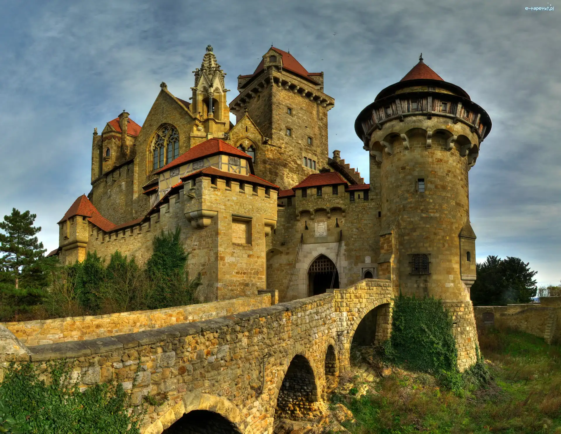 Roślinność, Kreuzenstein, Zamek