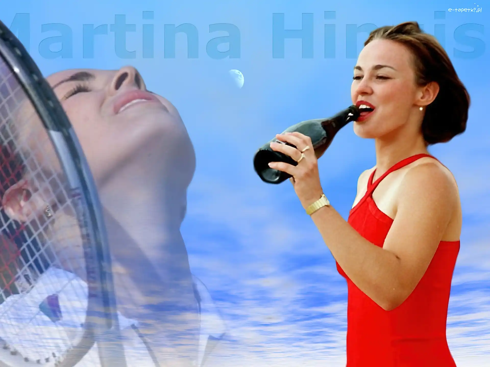 szampan, Martina Hingis, Tennis