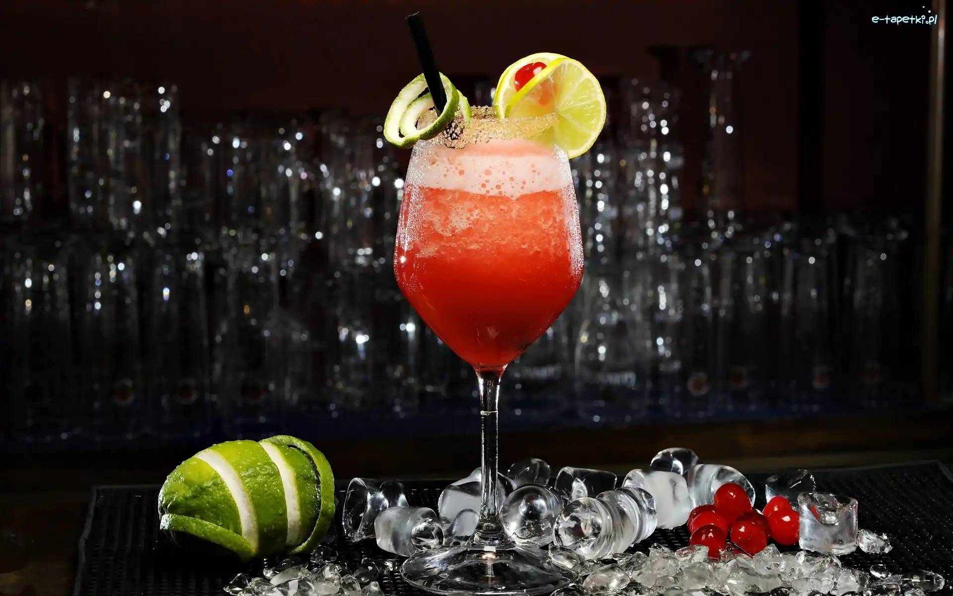 Owoce, Lodu, Kostki, Drink