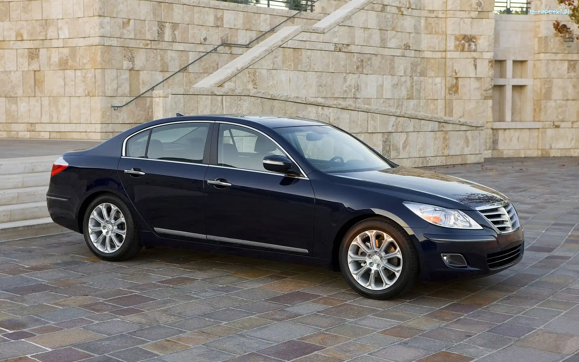 Hyundai Equus, czarny