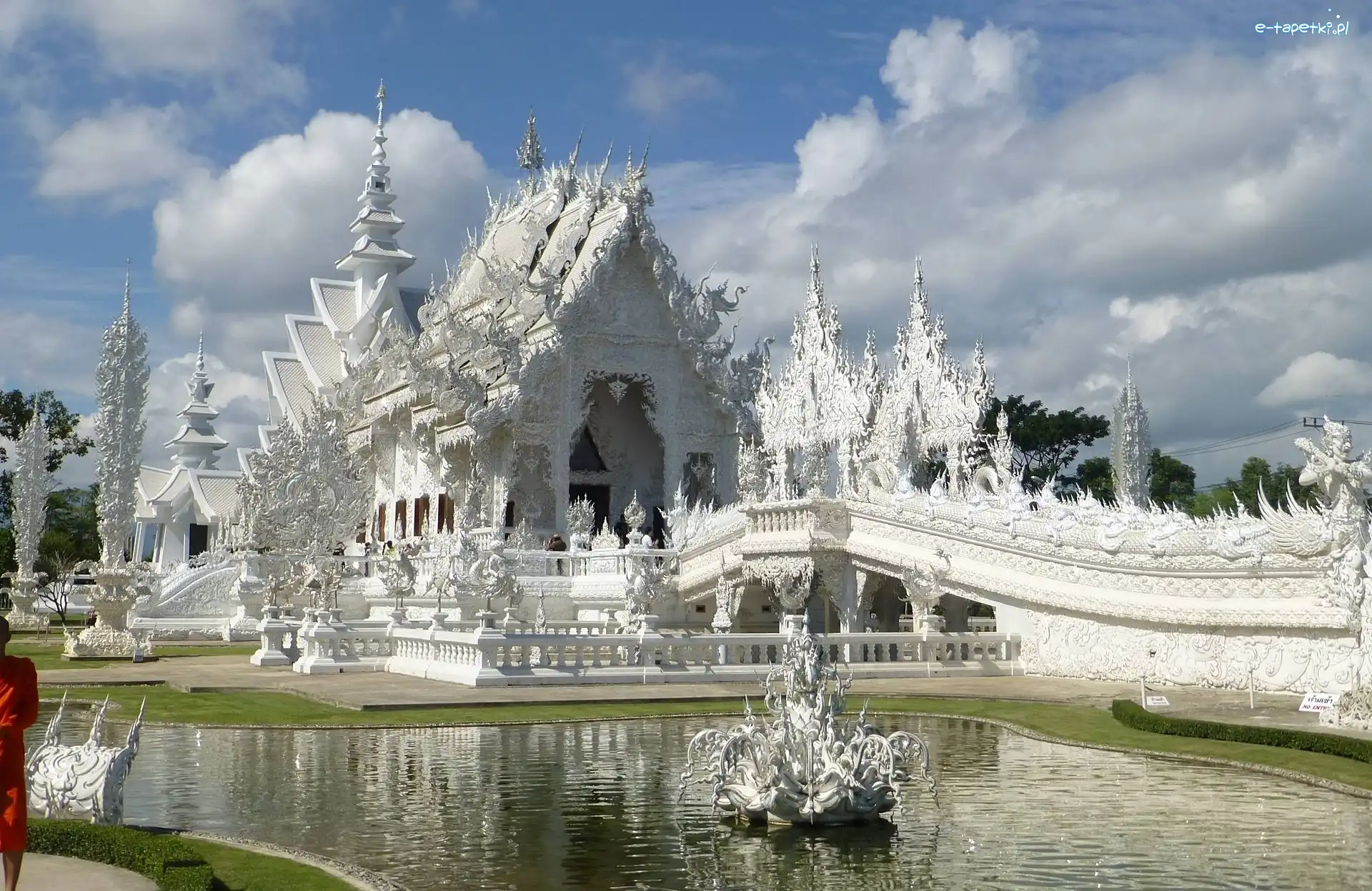 Tajlandia, Świątynia Wat Rong Khun, Biała