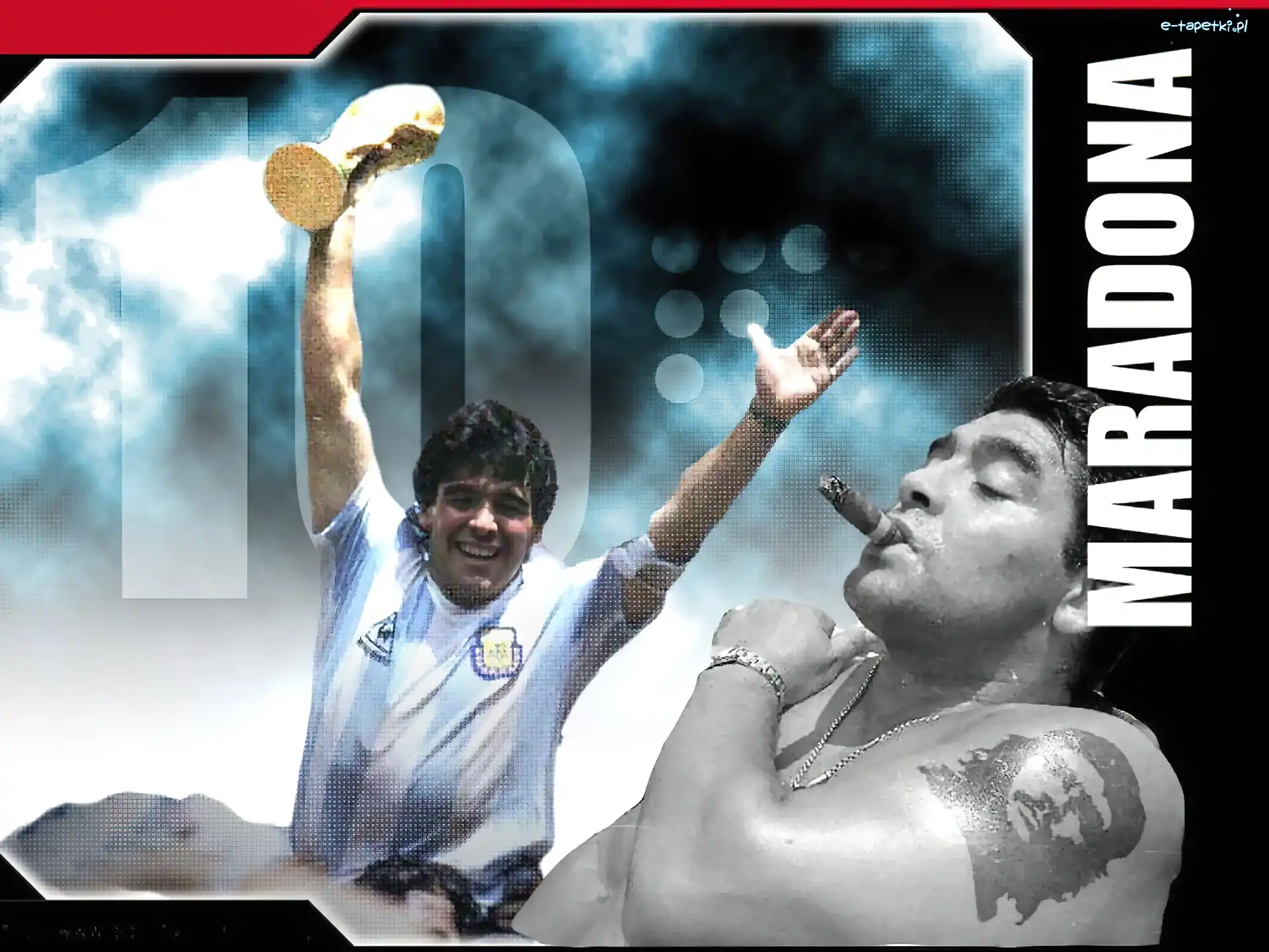 Maradona, tatuaż, Piłka nożna