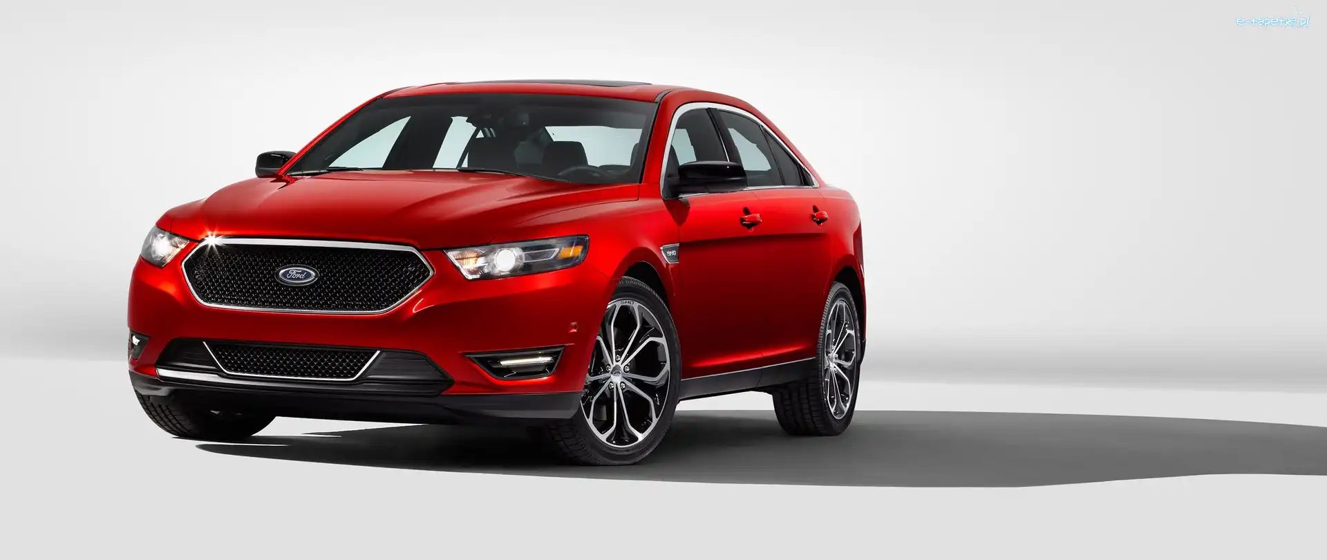 czerwony, Ford Taurus SHO