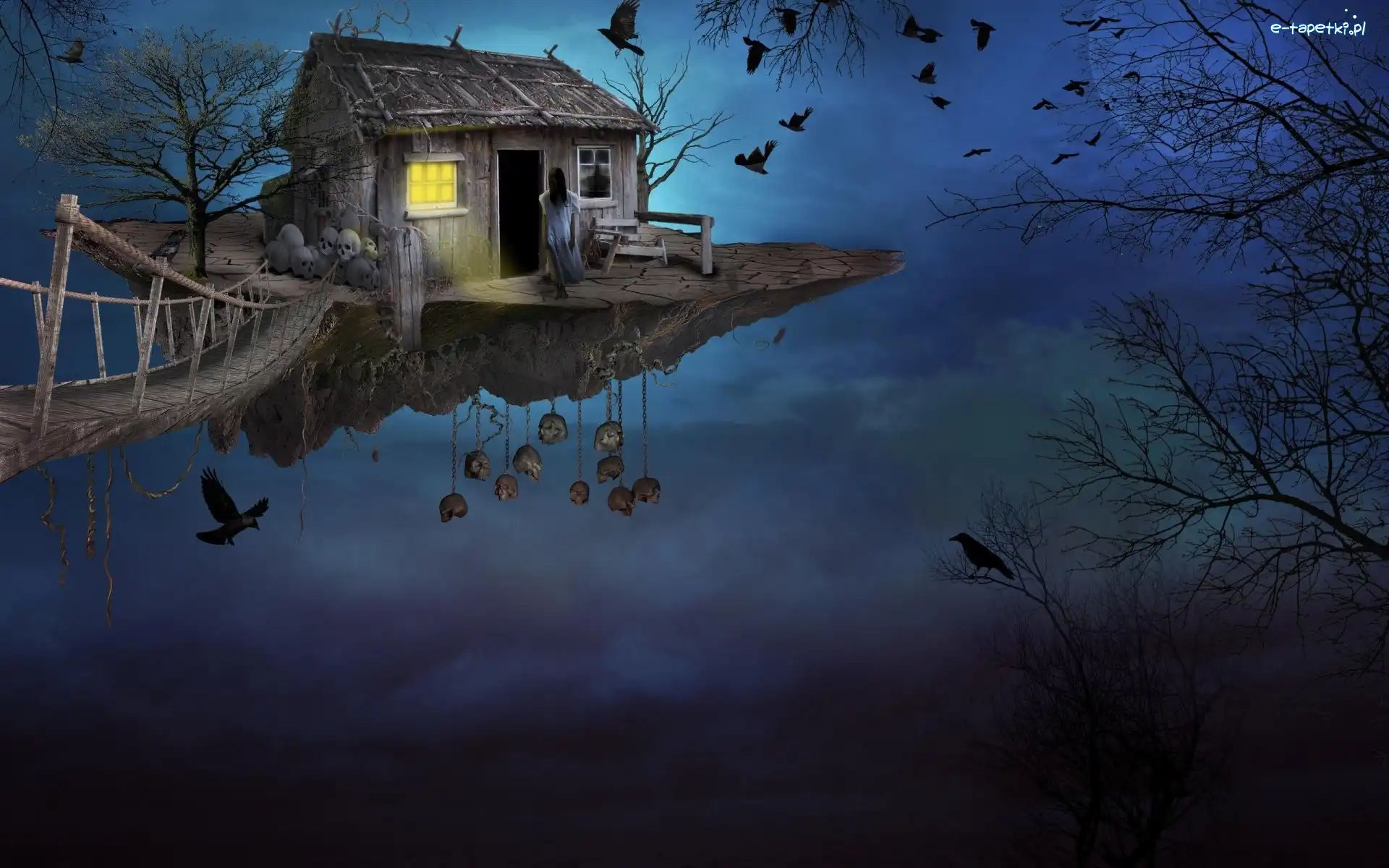 Fantasy, Mostek, Domek